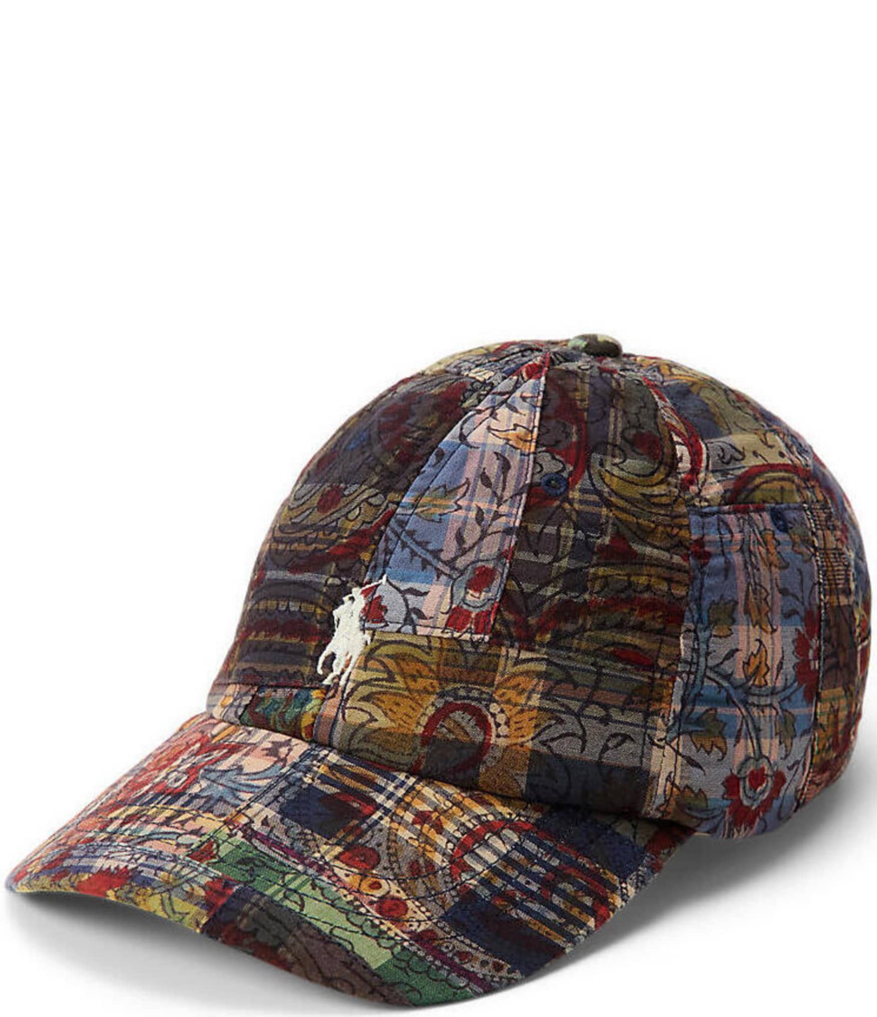 Polo Ralph Lauren Patchwork Madras Ball Cap