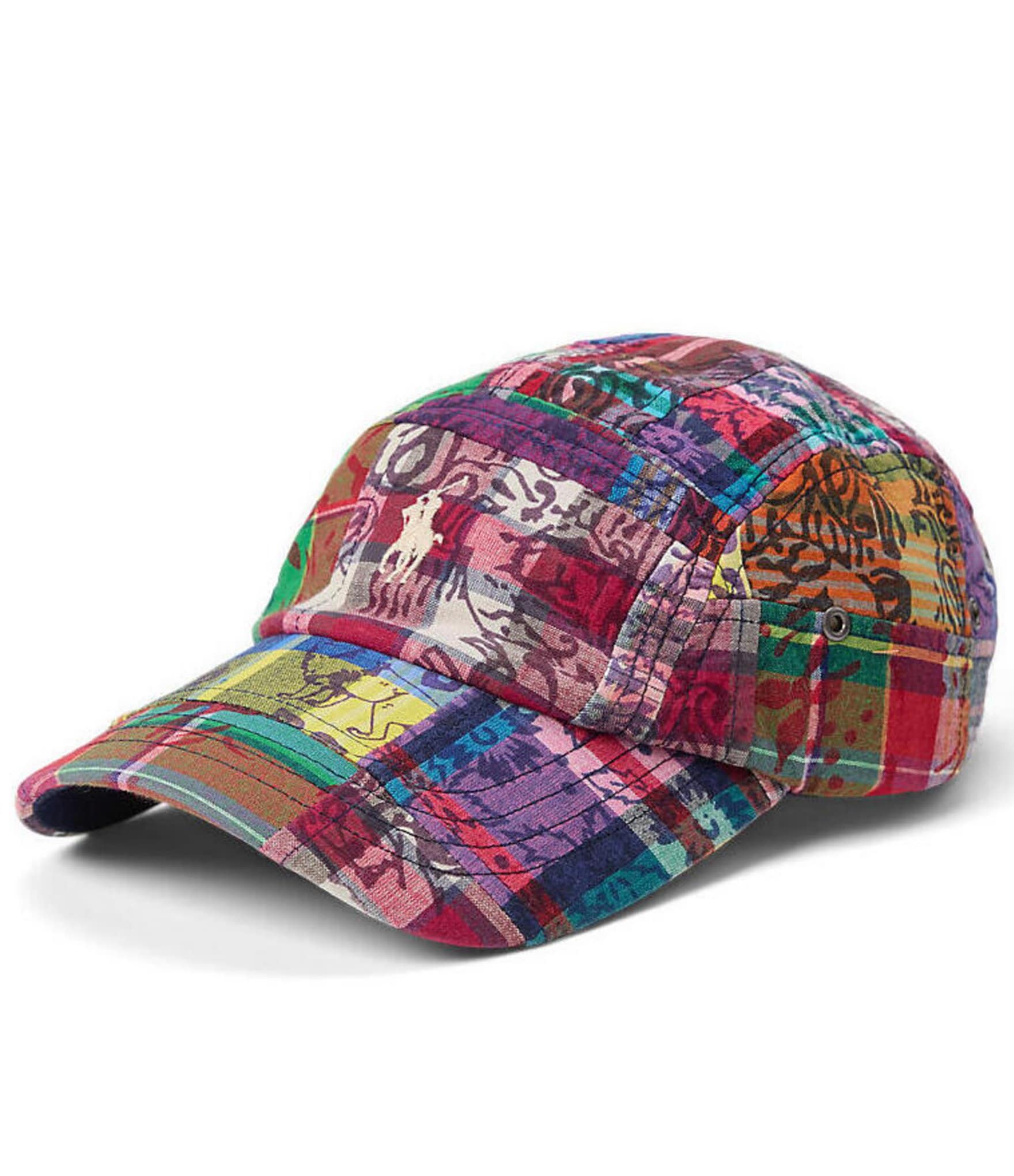 Polo Ralph Lauren Patchwork Madras Cap Dillard s