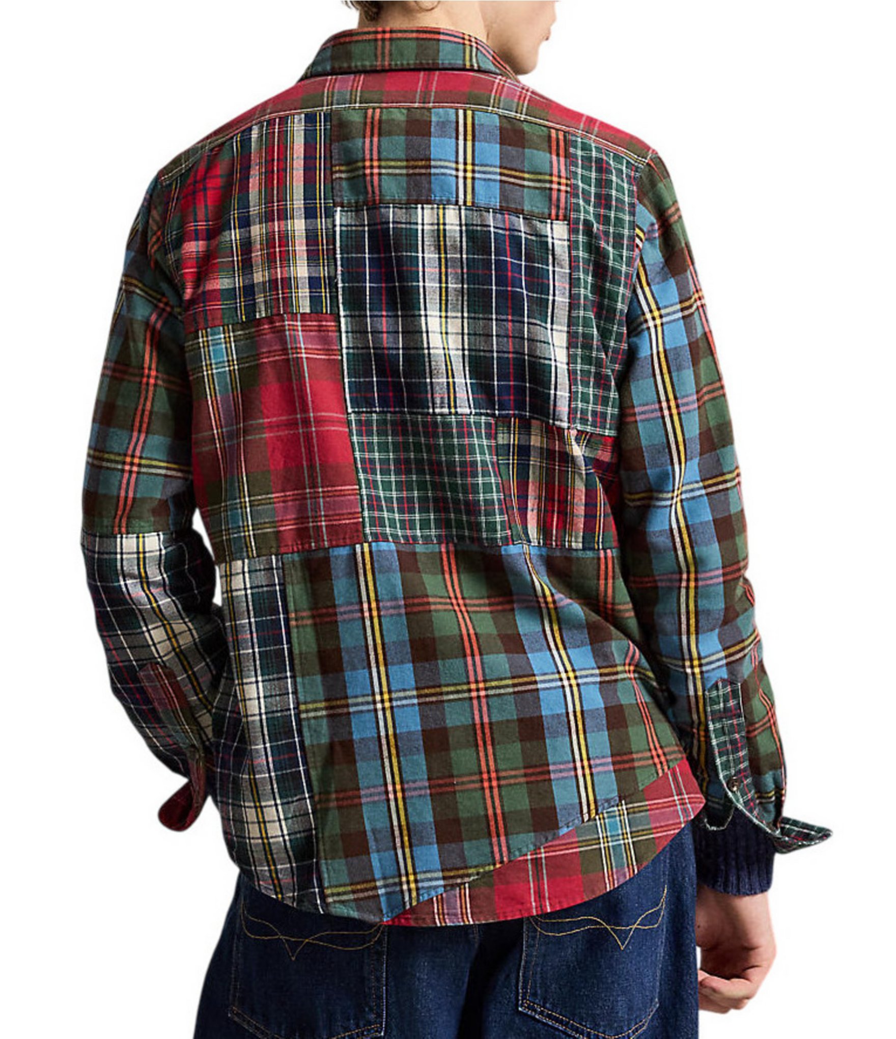 Polo Ralph Lauren Patchwork Plaid Oxford Workshirt