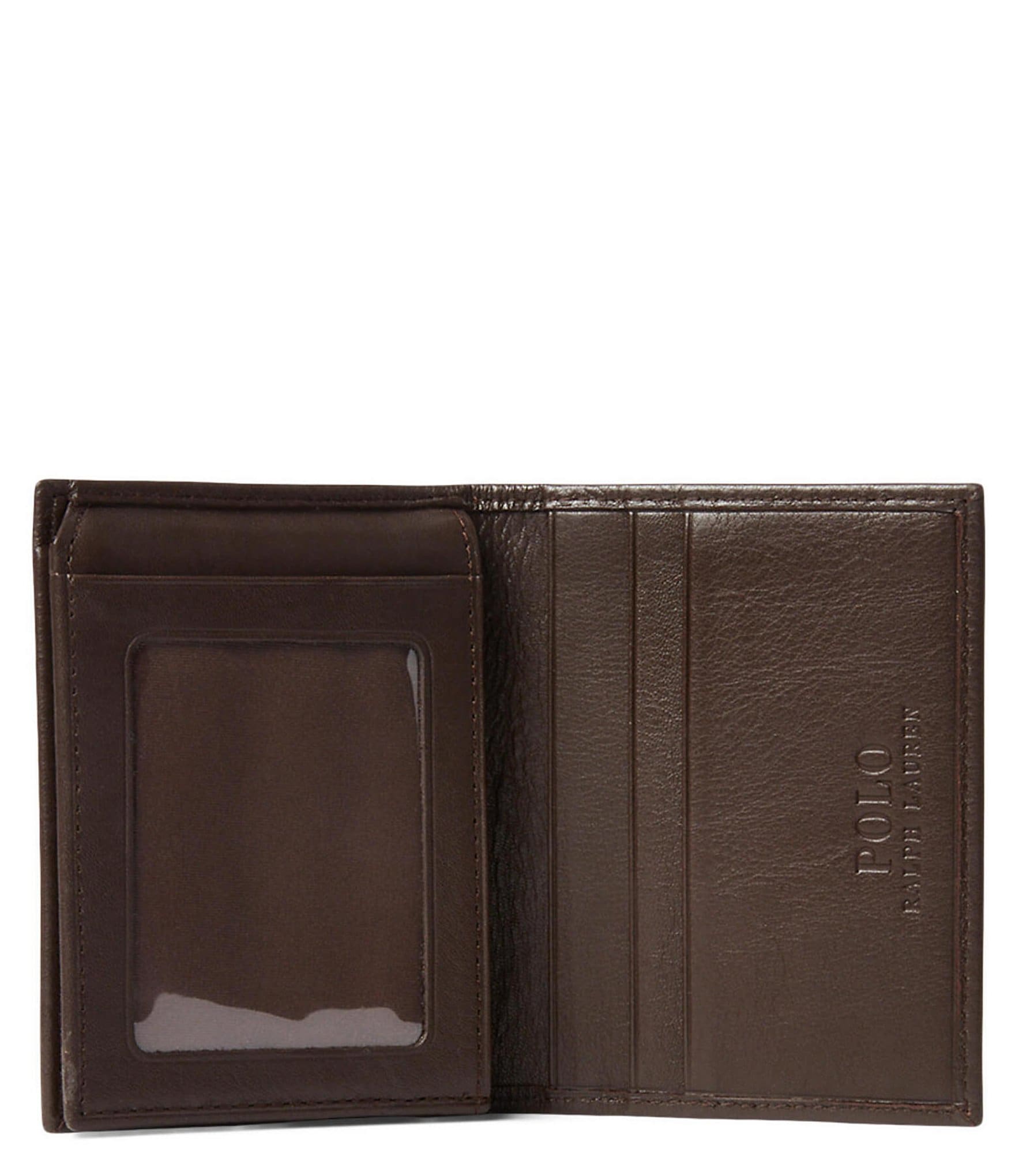 Polo Ralph Lauren Pebbled Leather Billfold