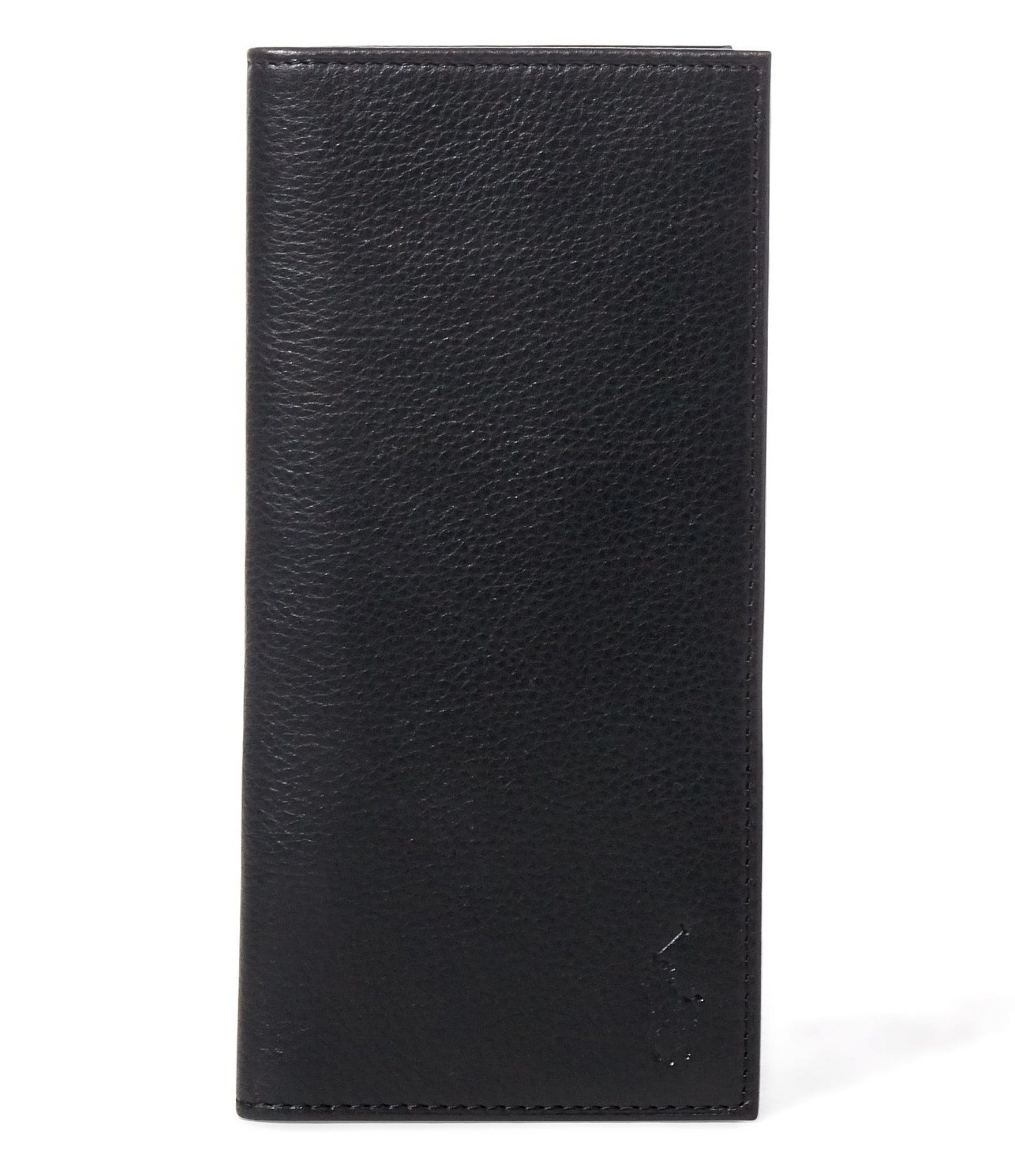 Polo Ralph Lauren Pebbled Leather Narrow Wallet | Dillard's