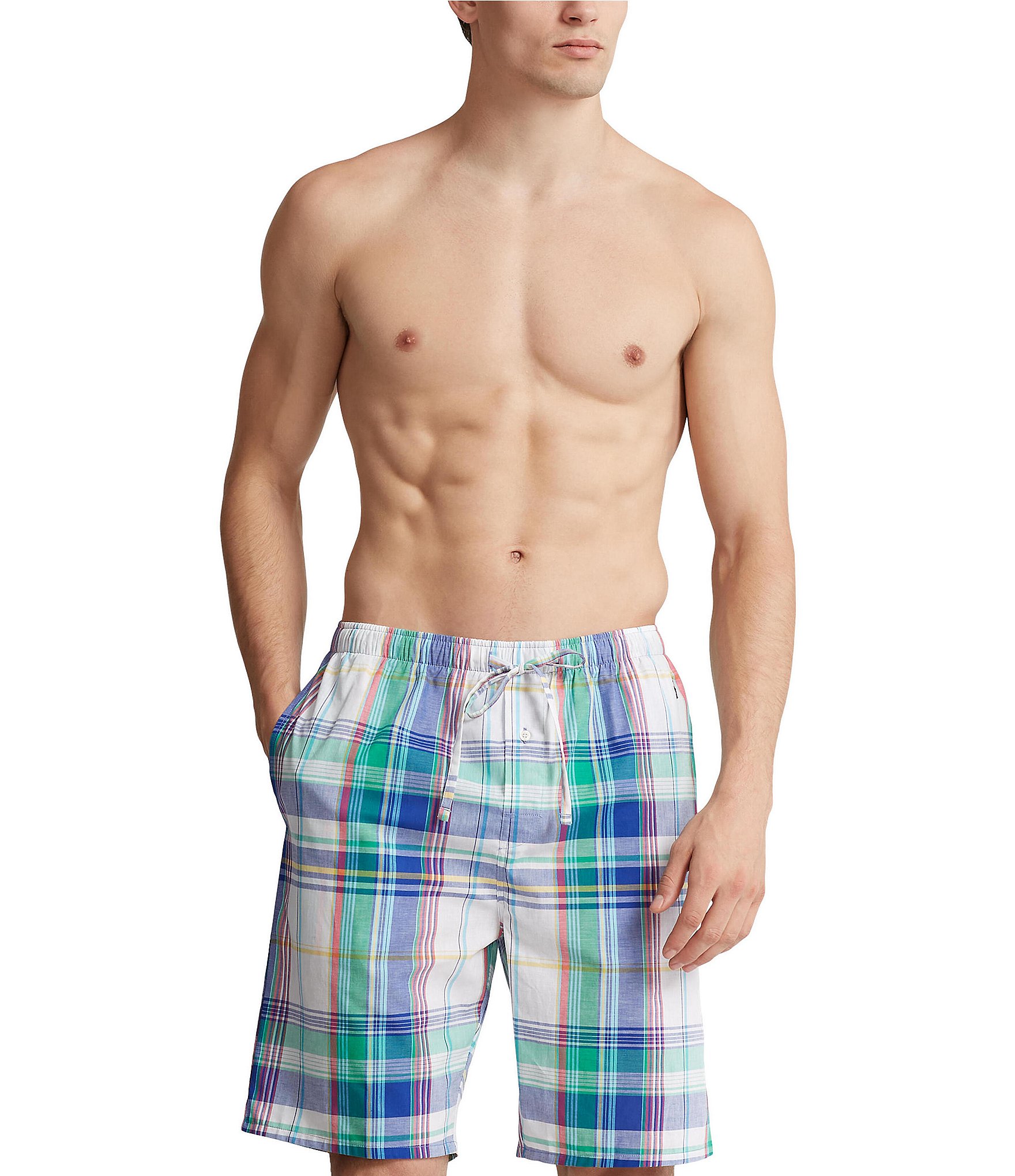 Polo Ralph Lauren Plaid Woven Pajama Shorts