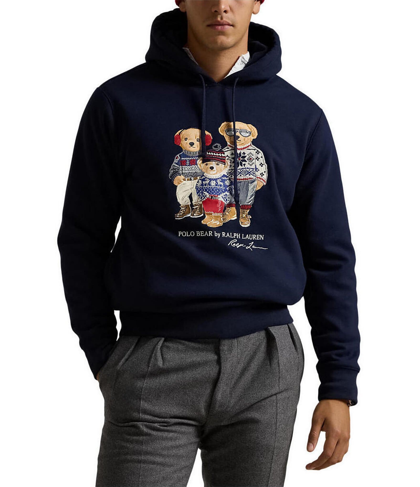 Men’s Polo Ralph shops Lauren Polo Bear Hoodie