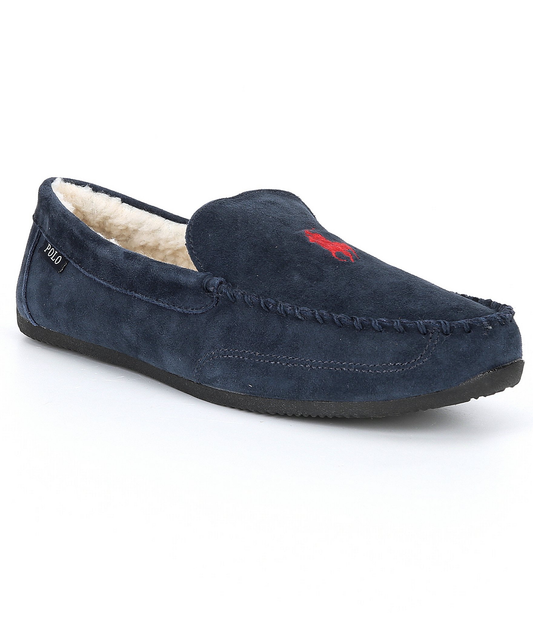 mens slippers ralph lauren