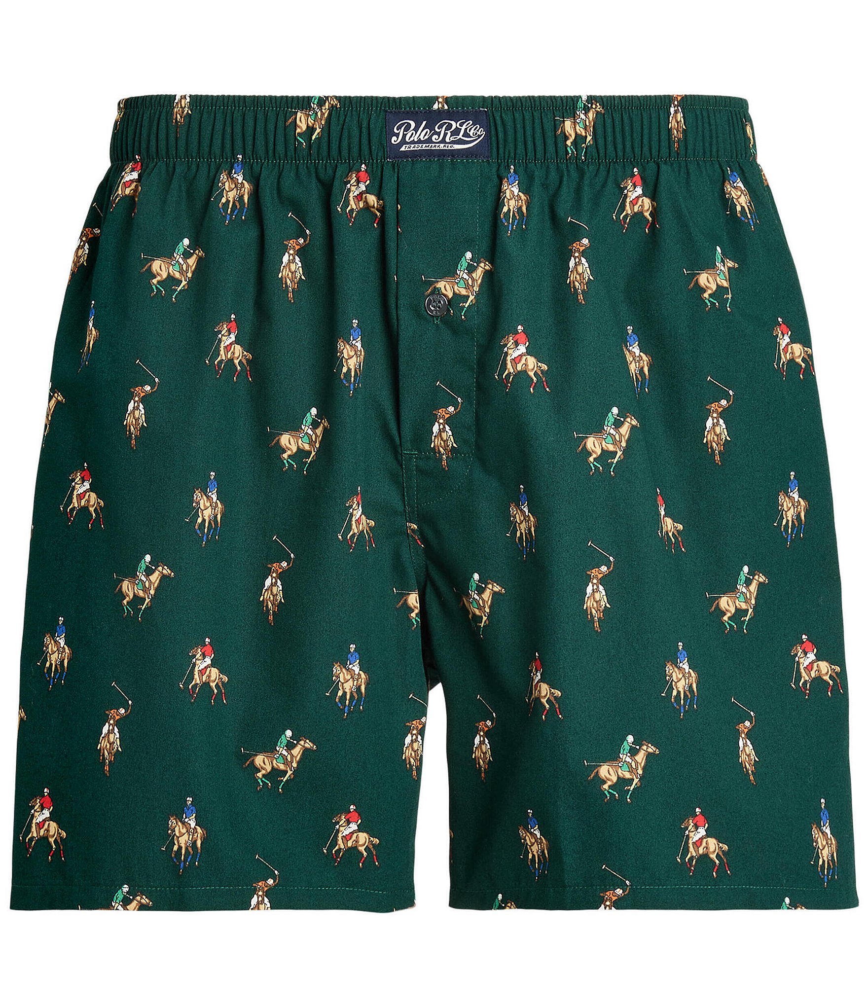 Polo Ralph Lauren Polo Player Printed Woven Boxer Briefs