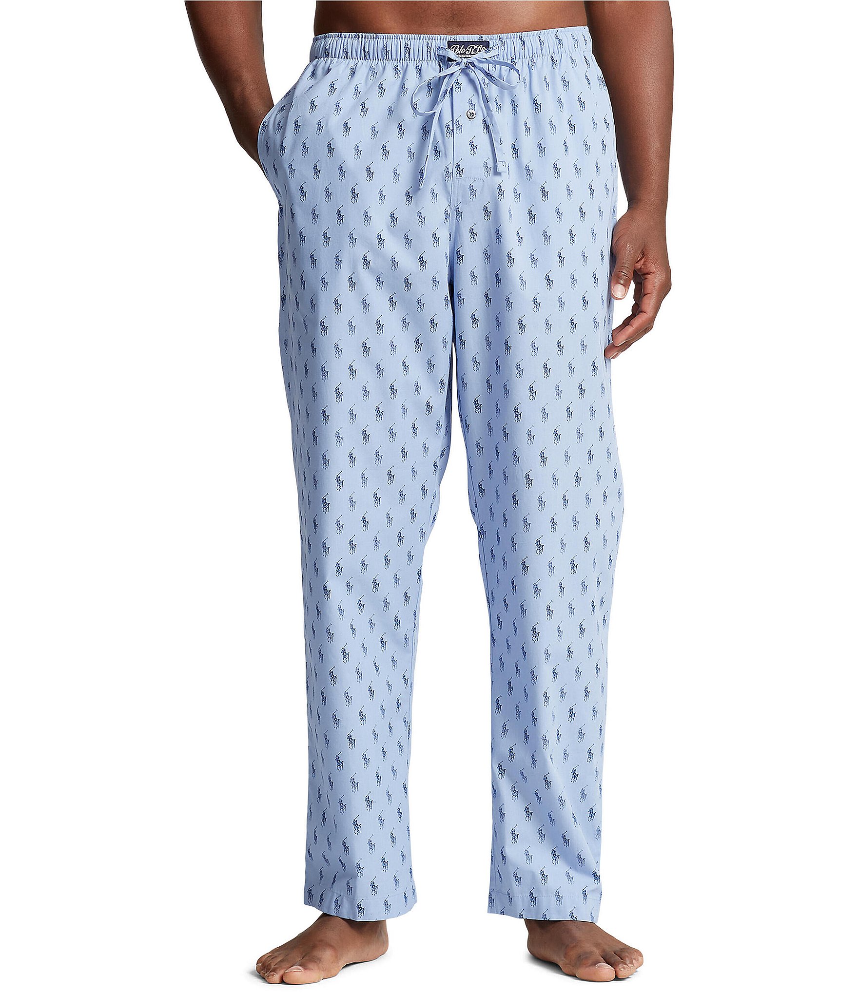 Polo Ralph Lauren Pony Print Cotton Pajama Pants