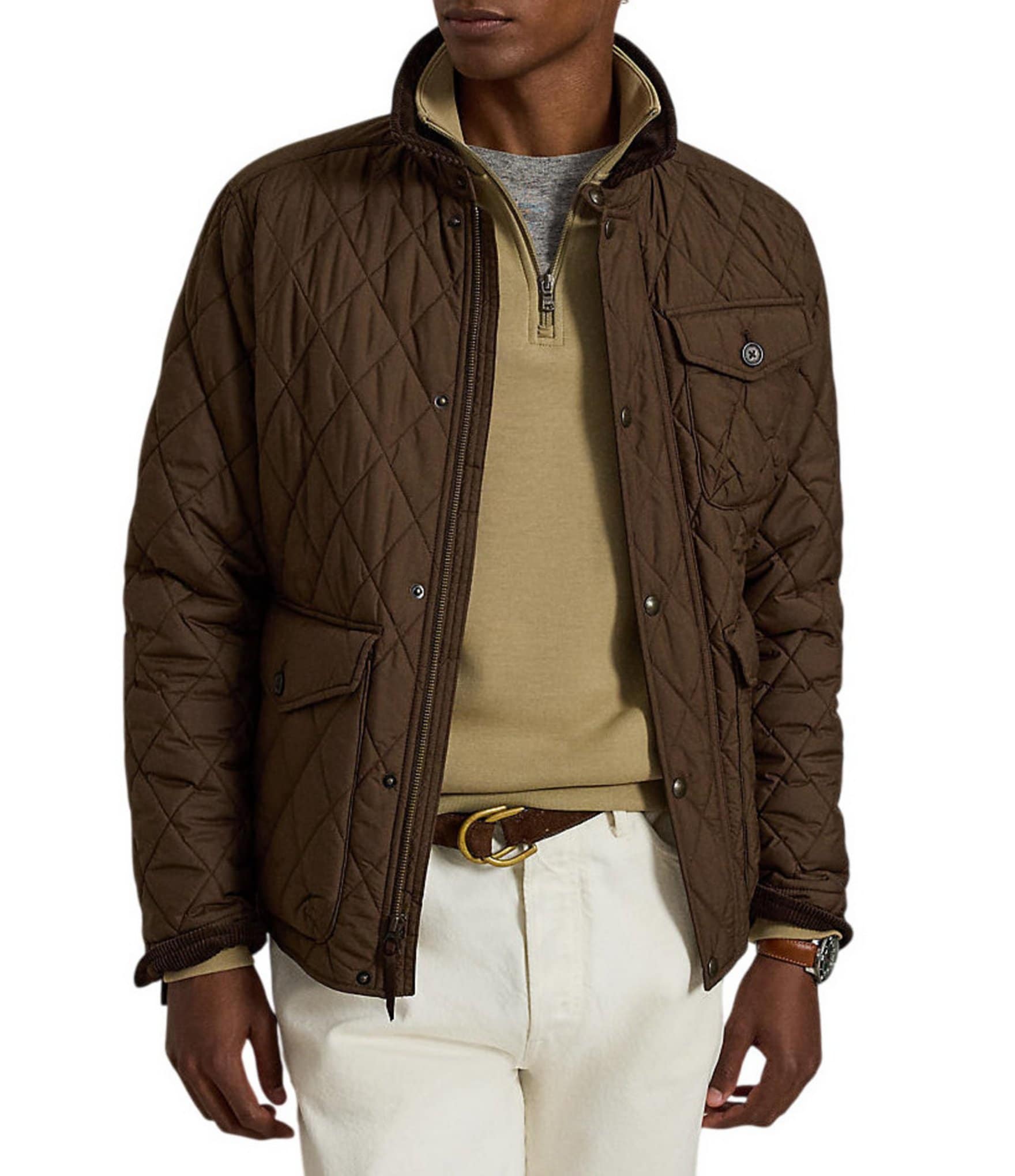Polo Ralph Lauren Quarter Zip Double Knit Pullover