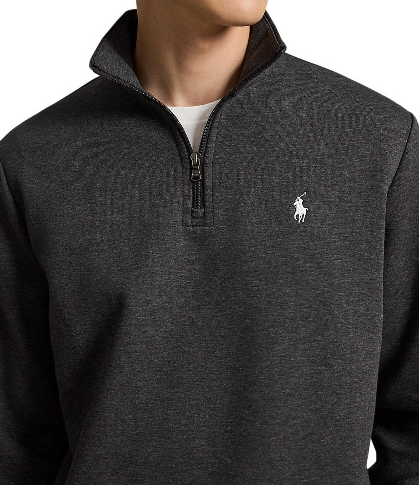 Polo Ralph Lauren Quarter Zip Double Knit Pullover