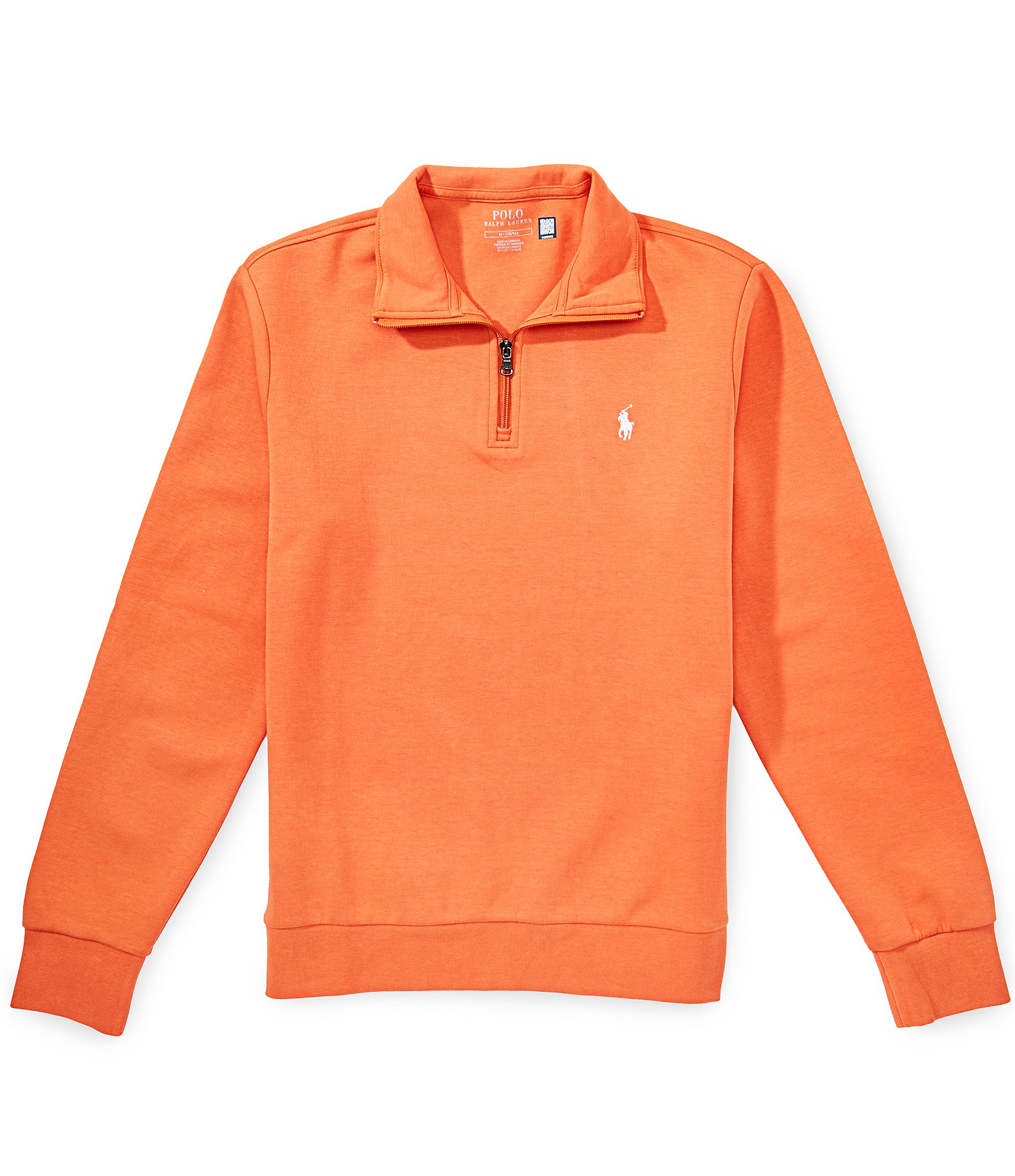 Polo Ralph Lauren Quarter Zip Double Knit Pullover