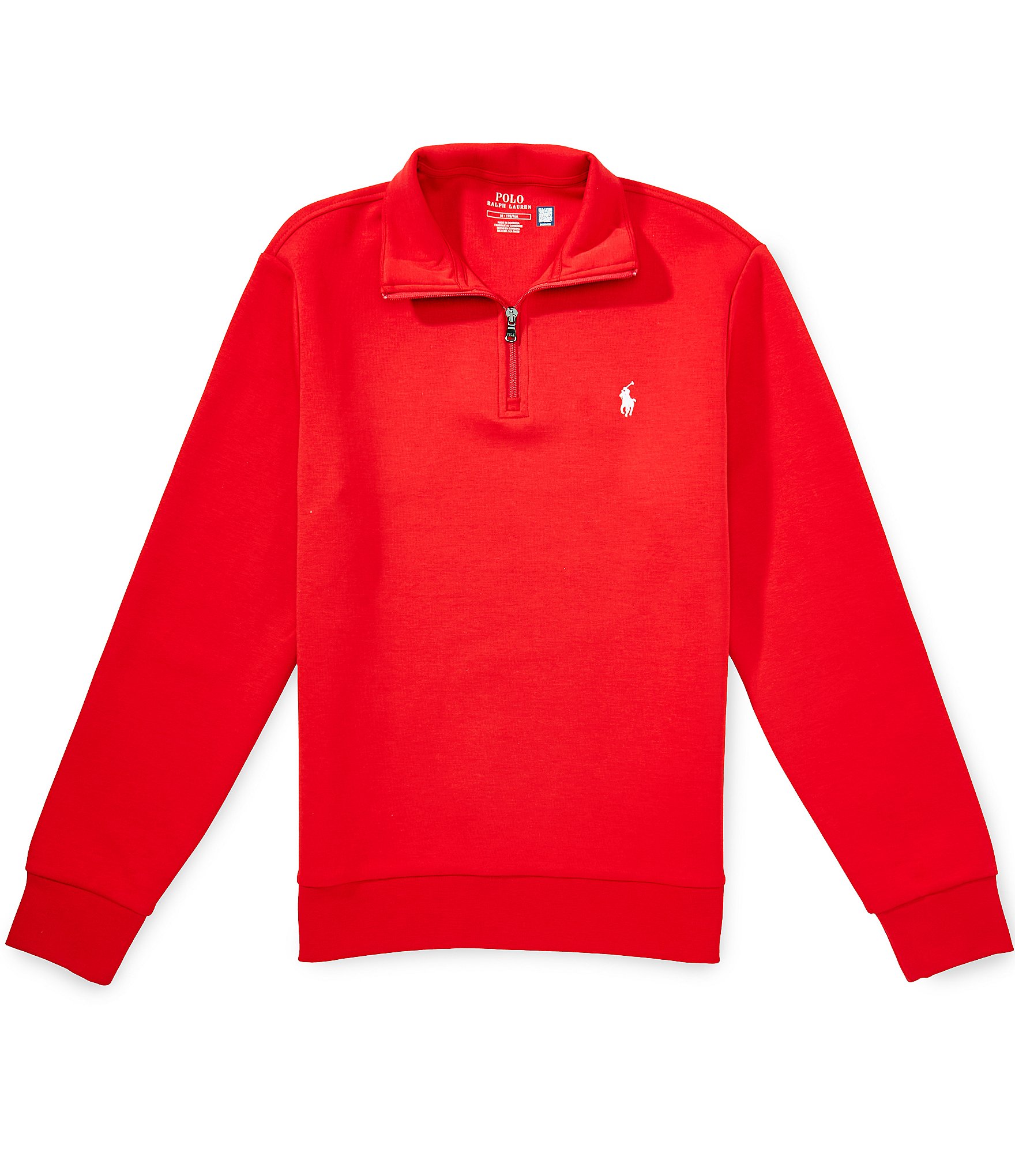 Polo Ralph Lauren Quarter Zip Double Knit Pullover