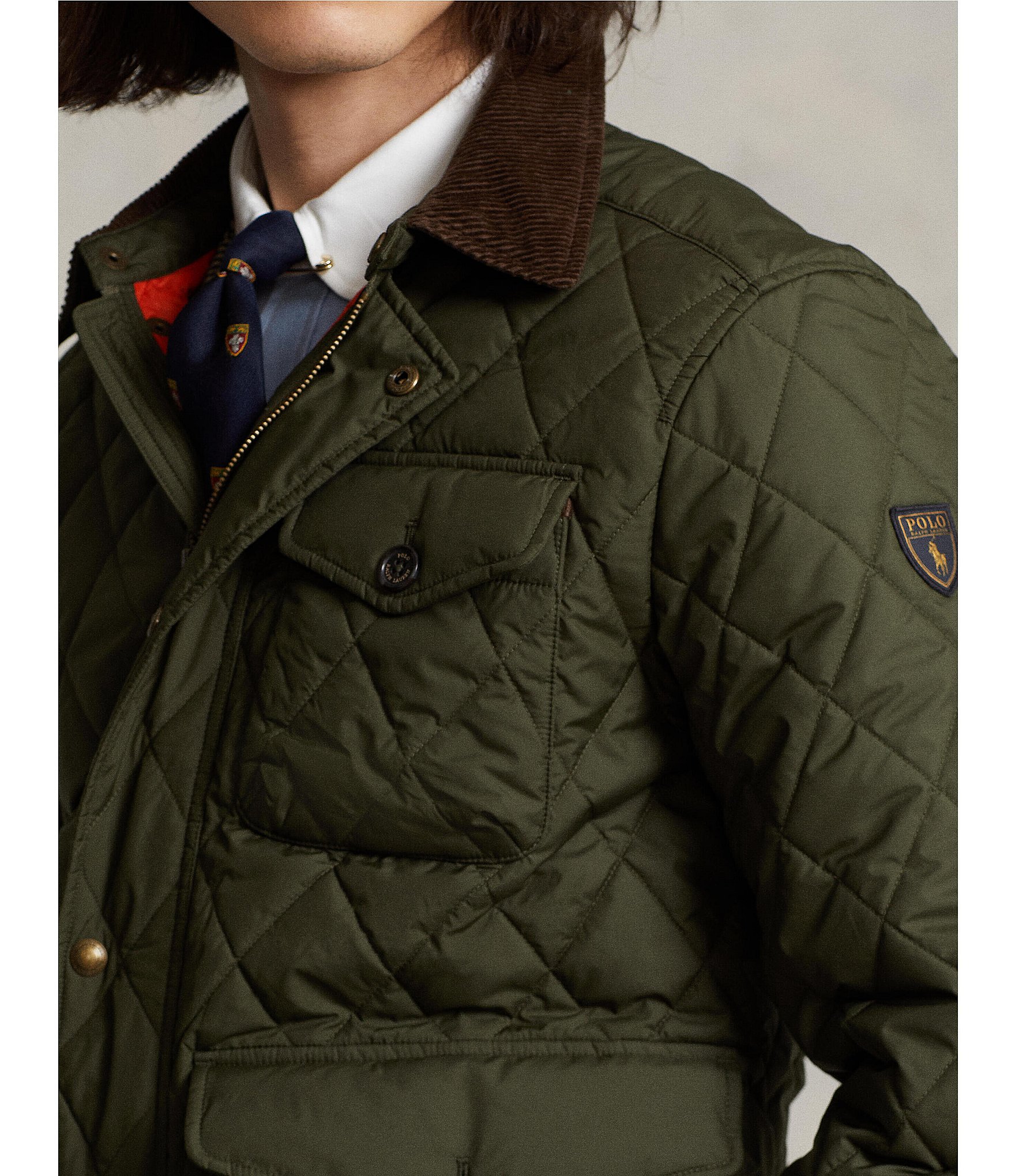 Polo Ralph Lauren Quilted Beaton Lined Field Jacket