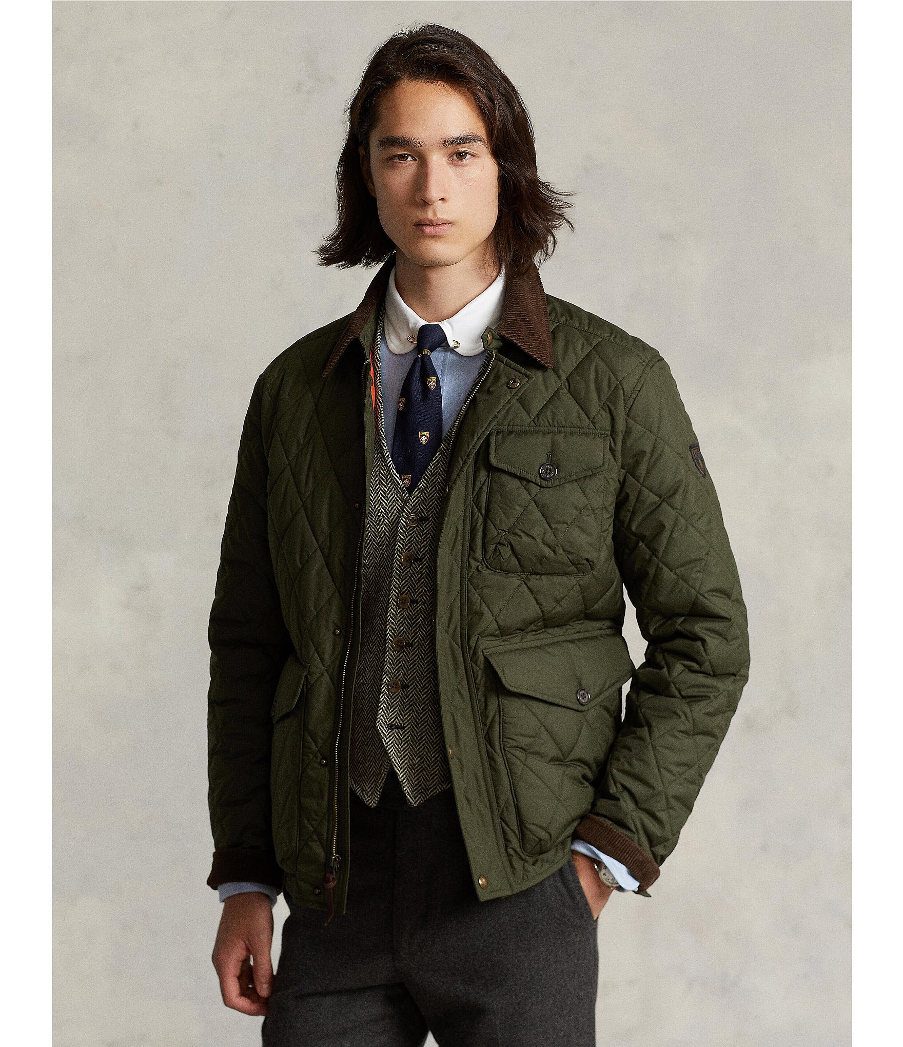 Polo Ralph Lauren Quilted Beaton Lined Field Jacket