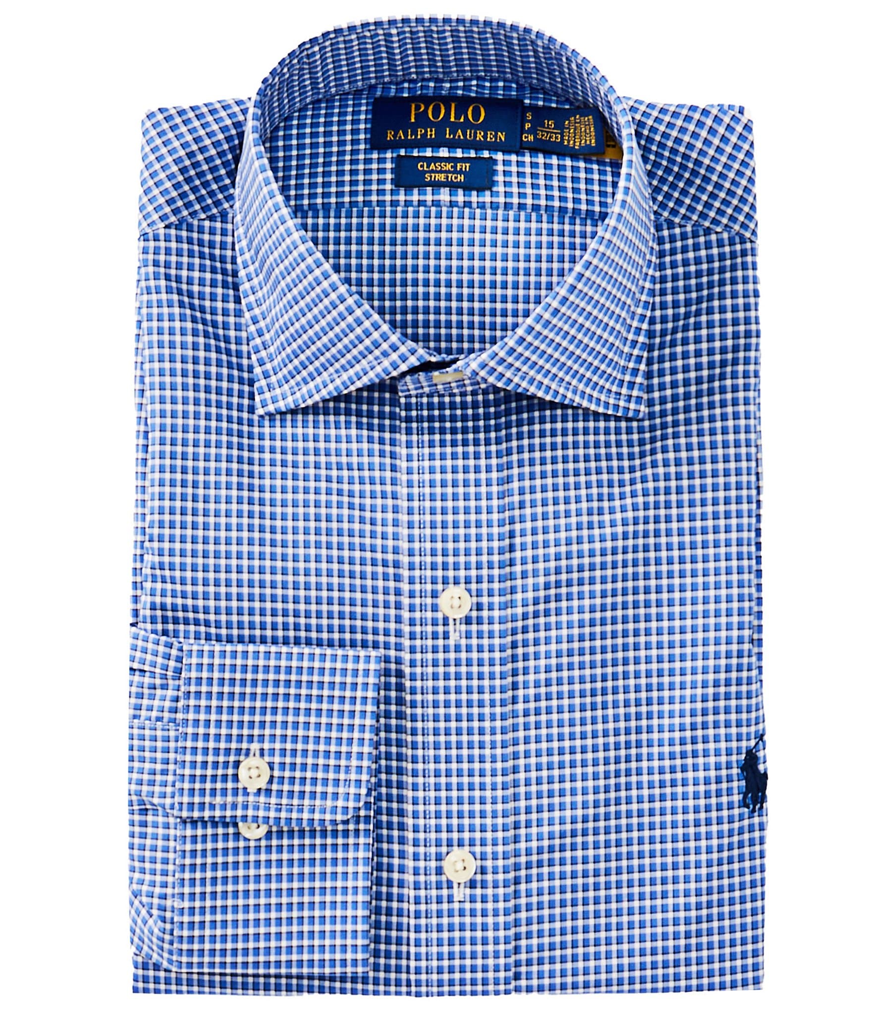 Polo Ralph Lauren Regent Classic Fit Checked Poplin Shirt