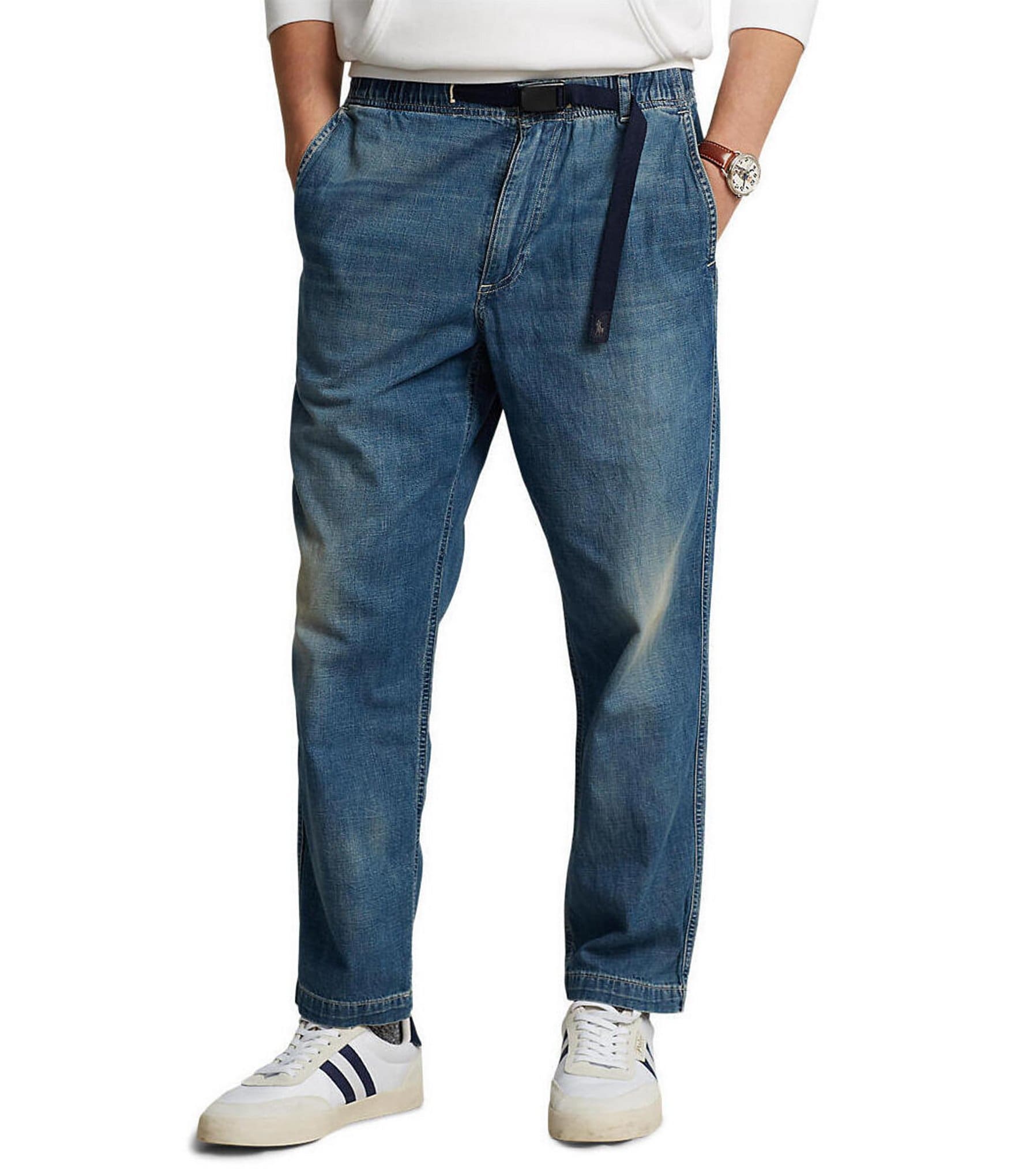 Polo Ralph Lauren Relaxed Fit Hiking-Inspired Jeans | Dillard's