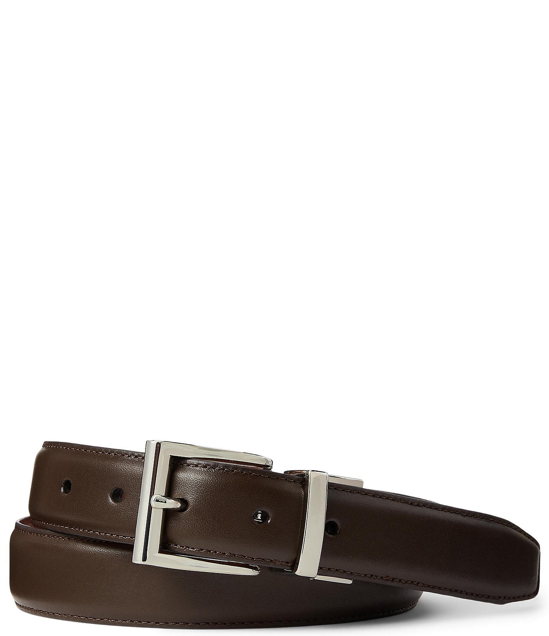 Lauren by ralph lauren leather dress belt best sale