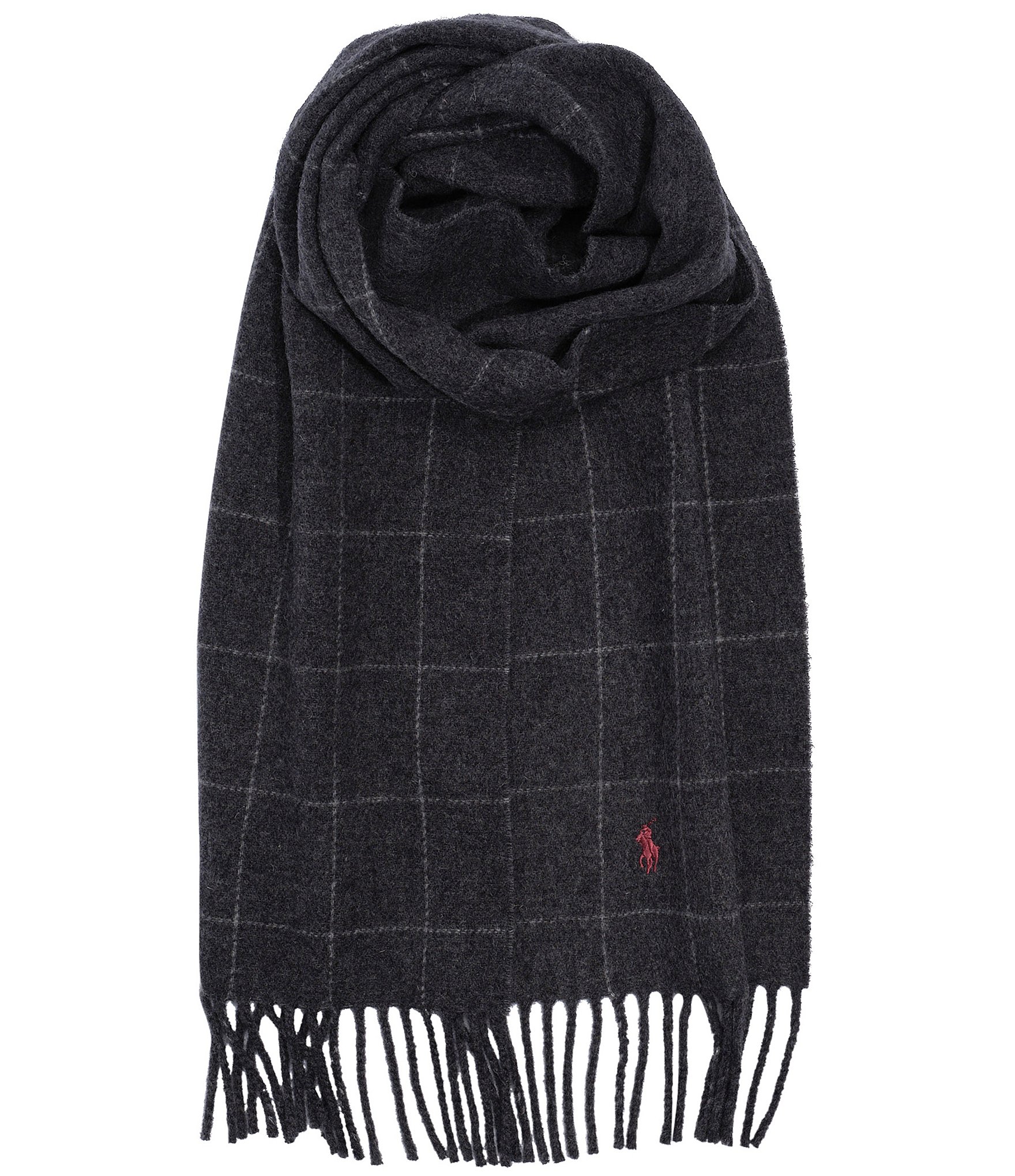 Polo Ralph Lauren Reversible Windowpane Scarf