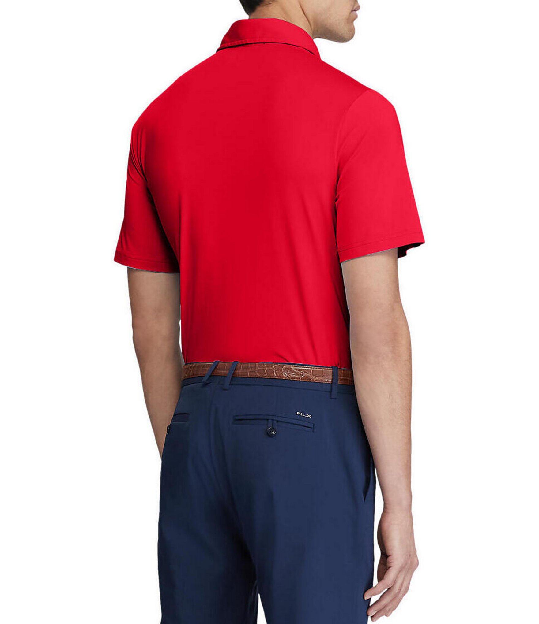 Polo Ralph Lauren RLX Golf Classic-Fit Solid Performance Stretch Short-Sleeve Polo Shirt