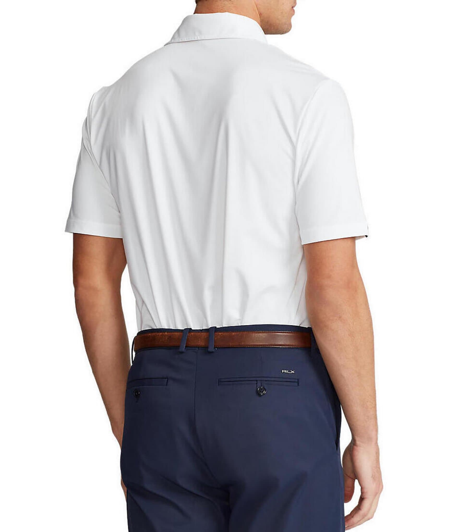 Polo Ralph Lauren RLX Golf Classic-Fit Solid Performance Stretch Short-Sleeve Polo Shirt