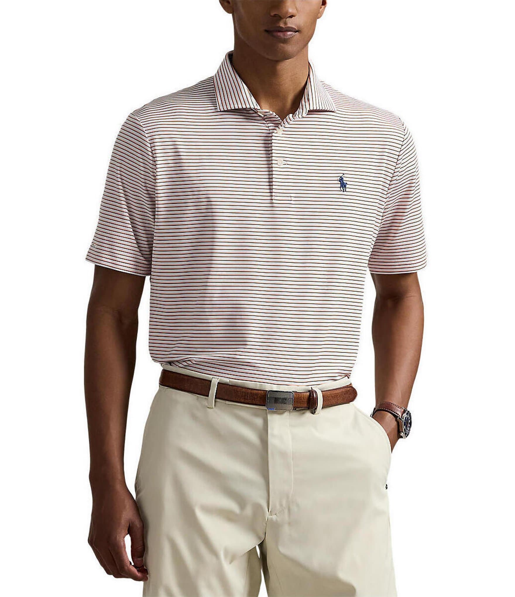 Polo Ralph Lauren RLX Golf Classic Fit Stripe Performance