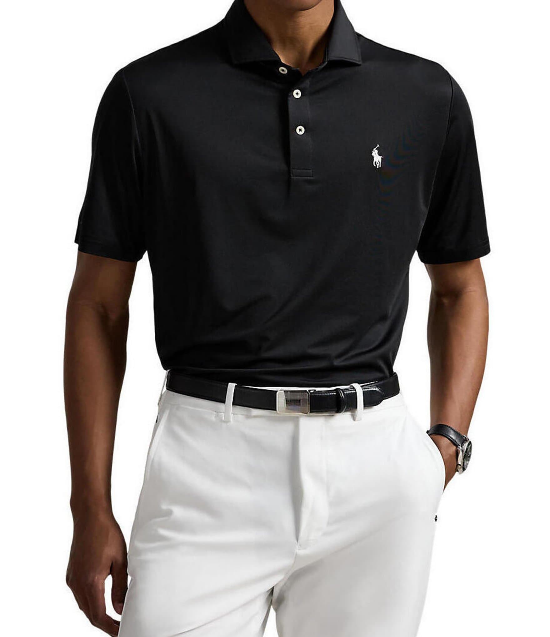 Polo Ralph Lauren RLX Golf Performance Stretch Solid Short Sleeve Polo Shirt