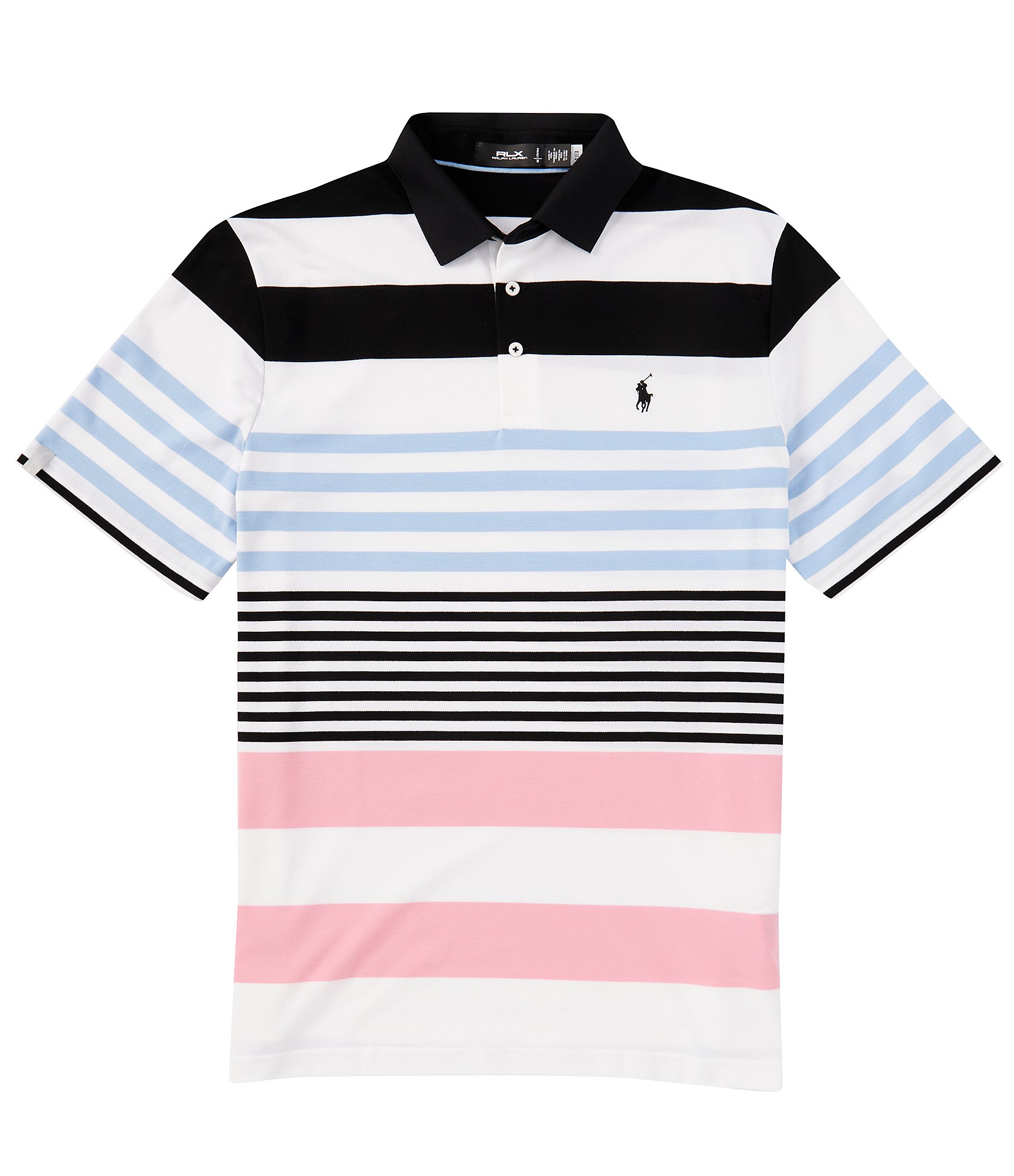 Polo Ralph Lauren RLX Golf Performance Stretch Stripe Pique Short Sleeve  Polo Shirt | Dillard's