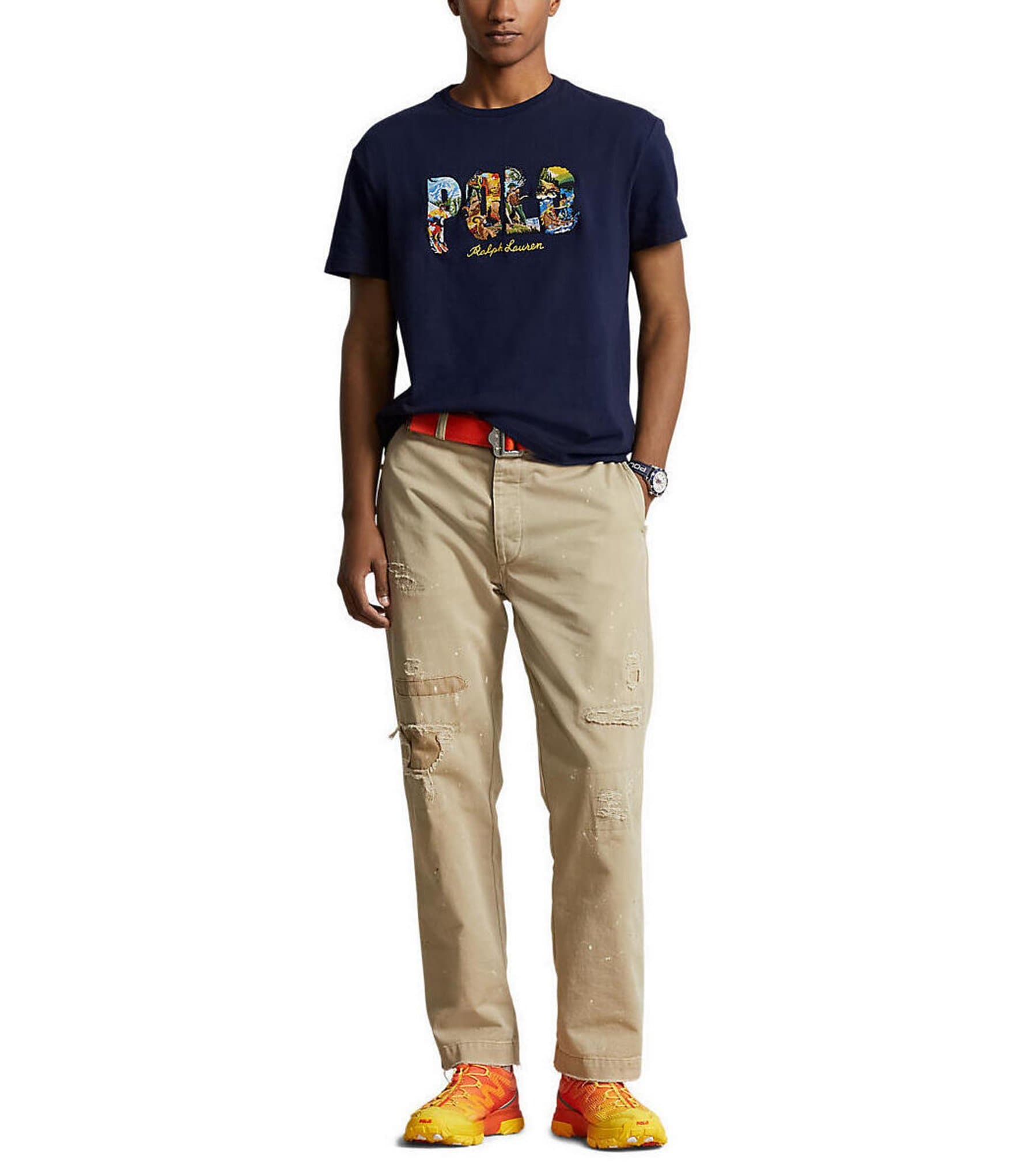 Polo Ralph Lauren Short Sleeve Classic-Fit Graphic Logo Polo Ralph Lauren Short Sleeve Classic-Fit Graphic Logo