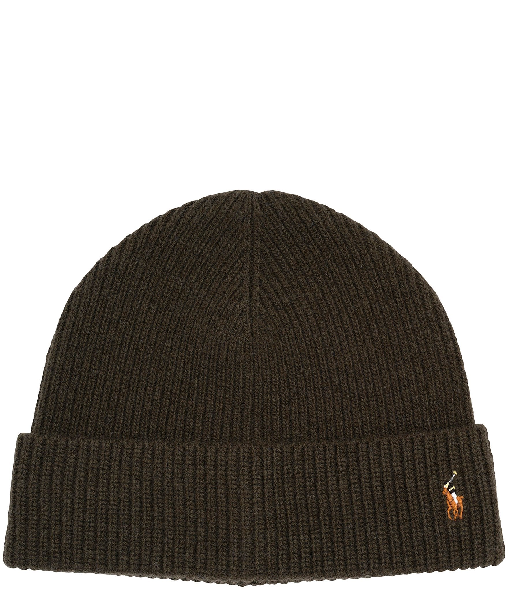 Polo Ralph Lauren Signature Cuff Wool Blend Beanie