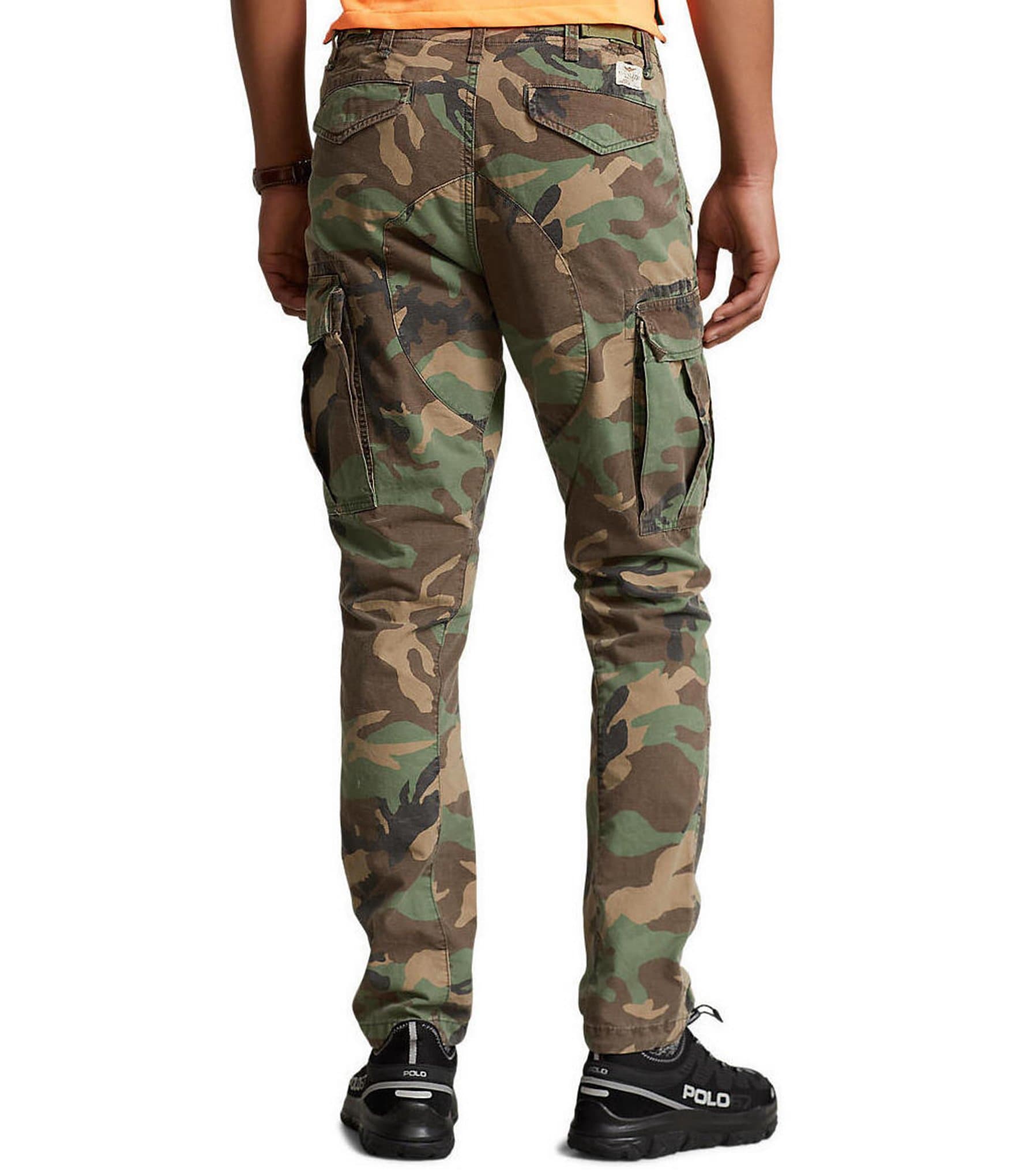 Polo Ralph Lauren Camo Canvas Cargo Pants