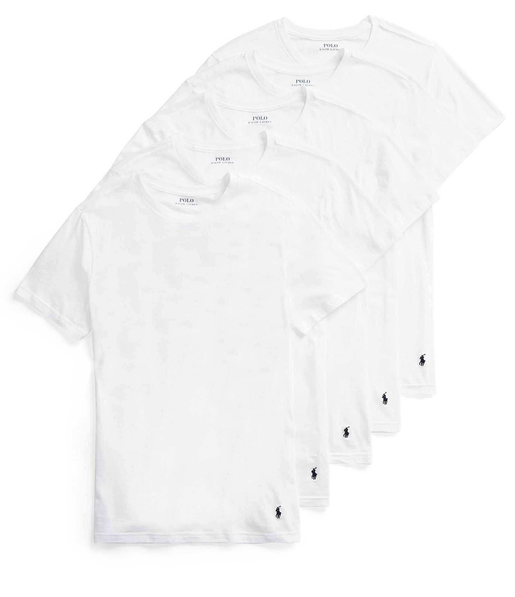 Polo Ralph Lauren Big & Tall Classic Fit Crew 3-Pack Tees