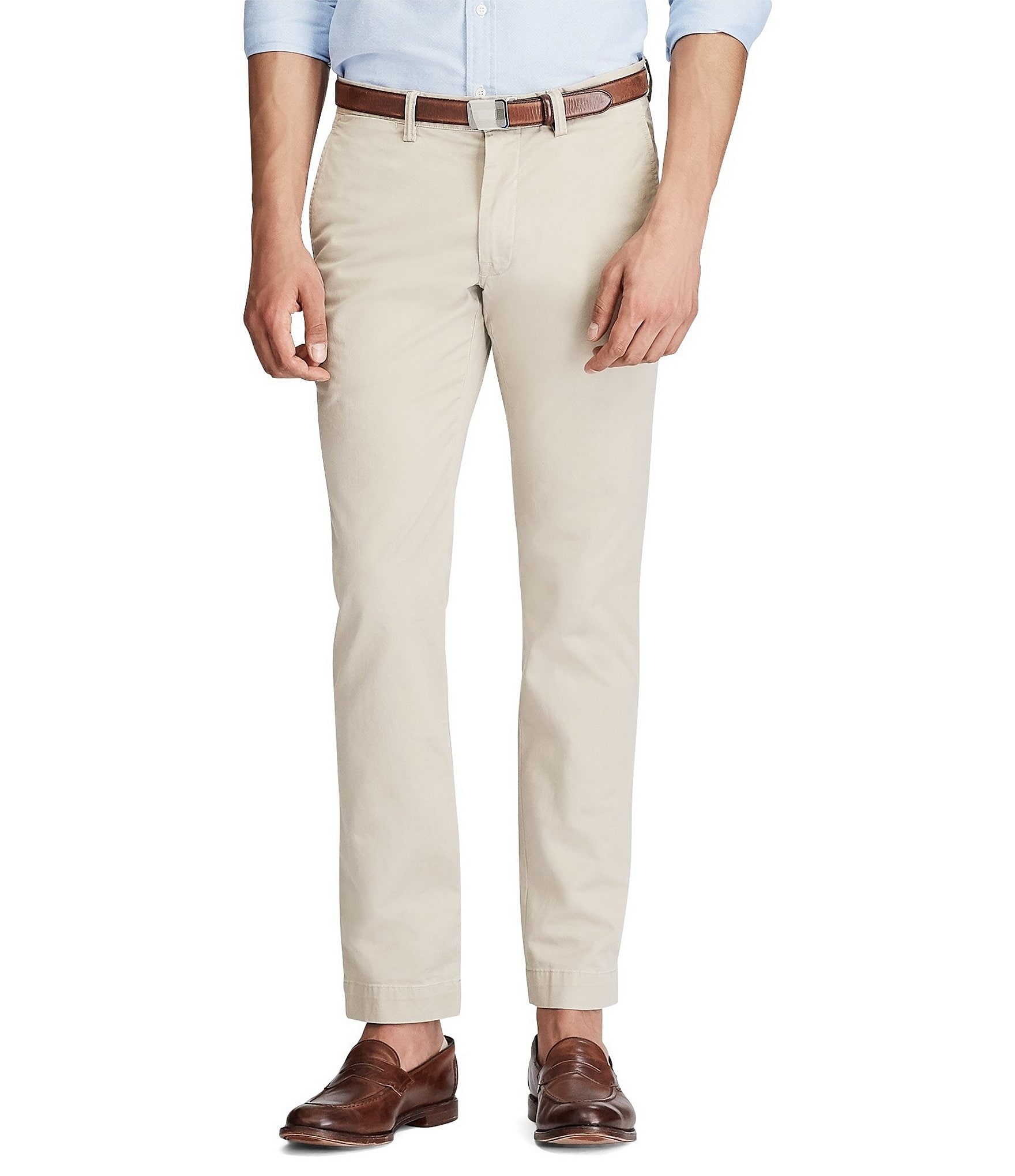 Men's Polo Ralph Lauren Stretch Slim Fit Chino Pants 36x32 36 32 Green NEW  NICE | eBay