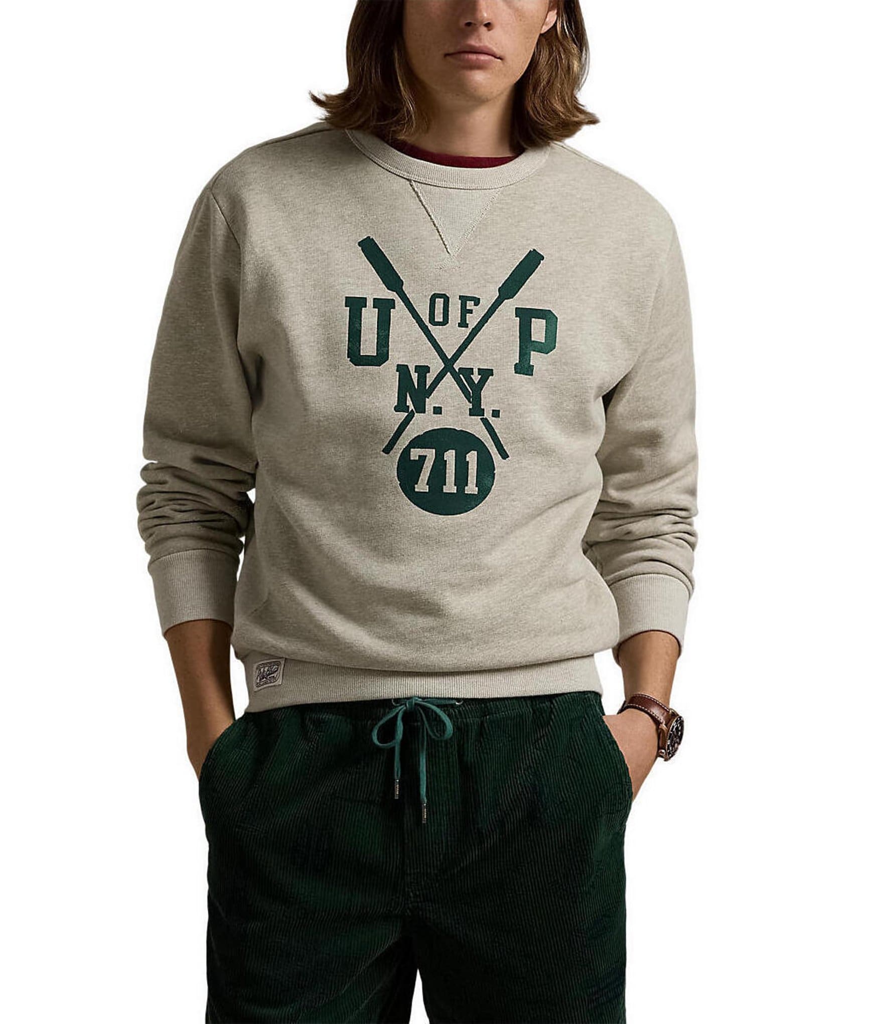 Polo Ralph Lauren Slub Fleece Graphic Sweatshirt The Shops at Willow Bend