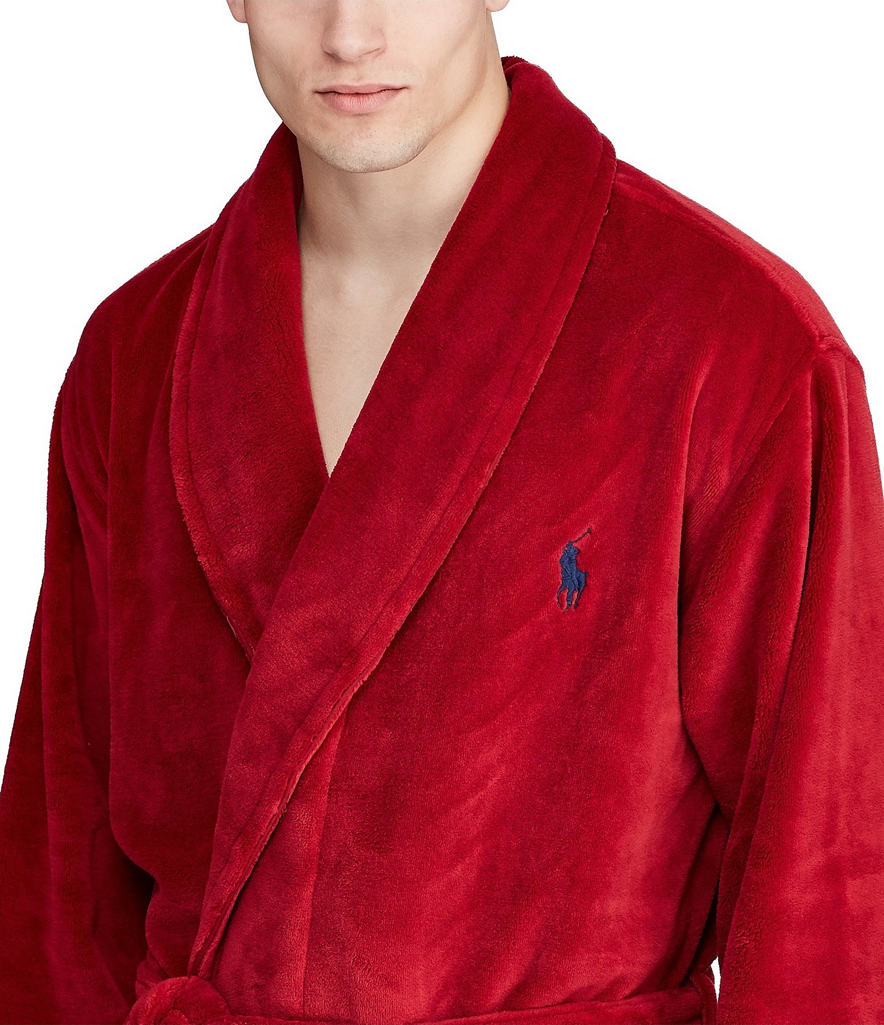 Ralph lauren shawl collar robe shop