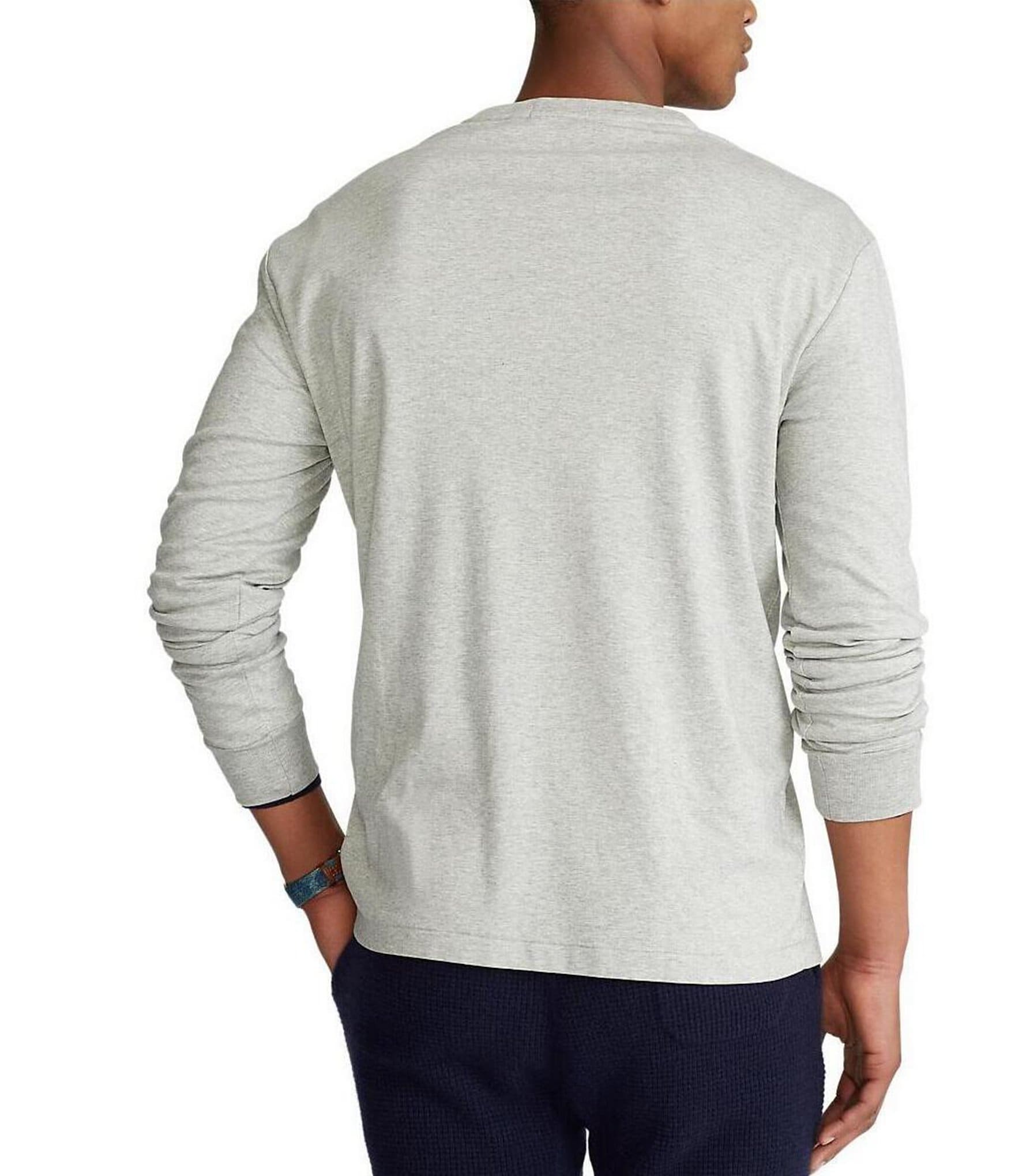 Polo Ralph Lauren Classic-Fit Soft Cotton Long Sleeve T-Shirt