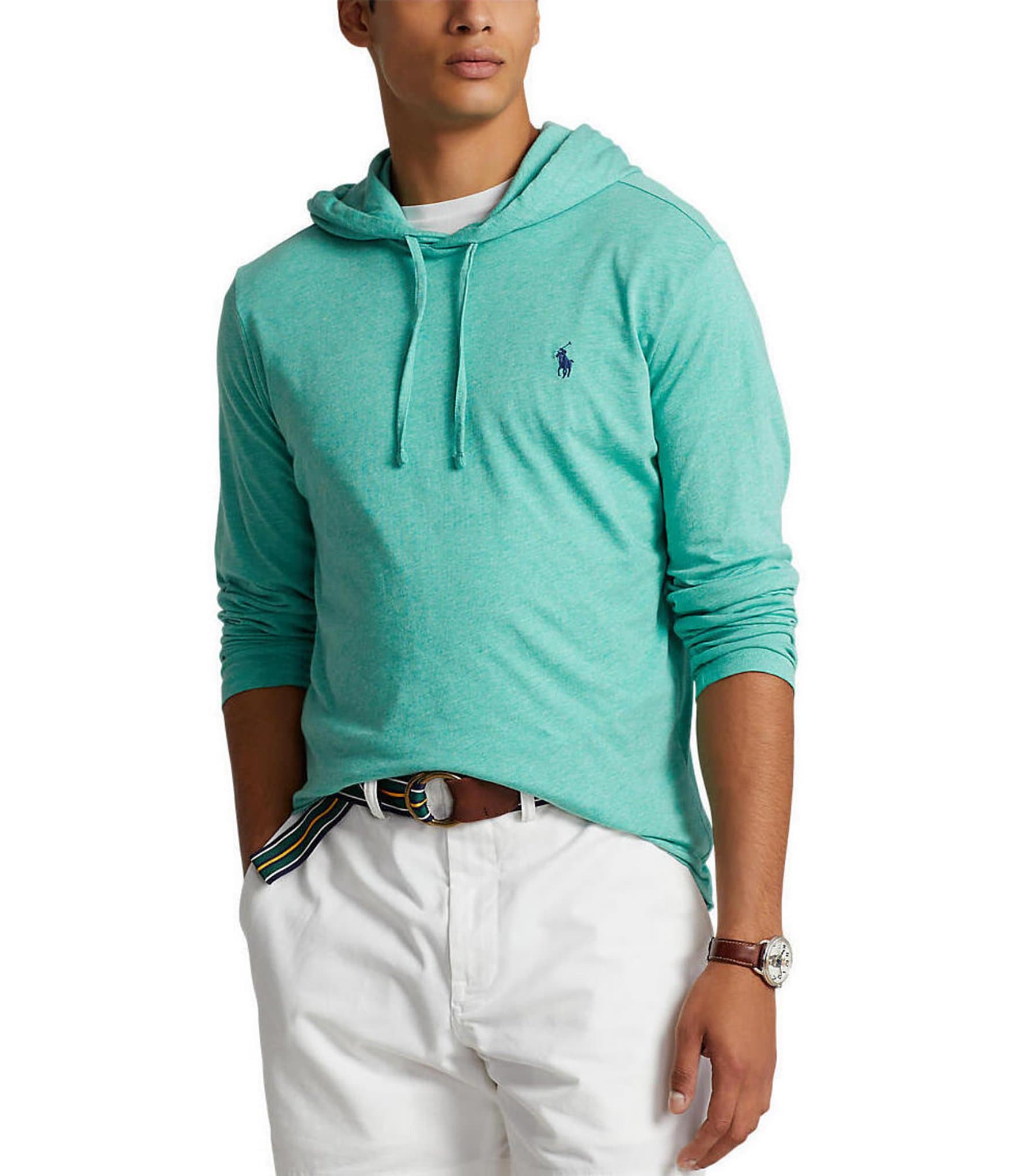 Polo Ralph Lauren Solid Hooded Tee Shirt - Westport Big & Tall