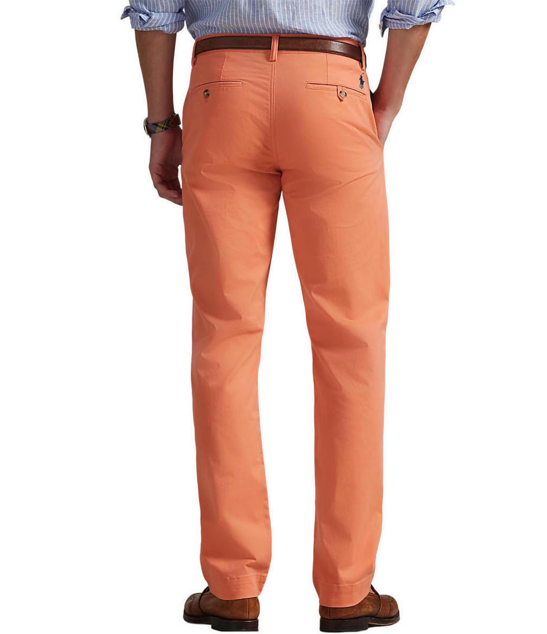 Polo Ralph Lauren Straight Fit Flat Front Stretch Twill Chino Pants