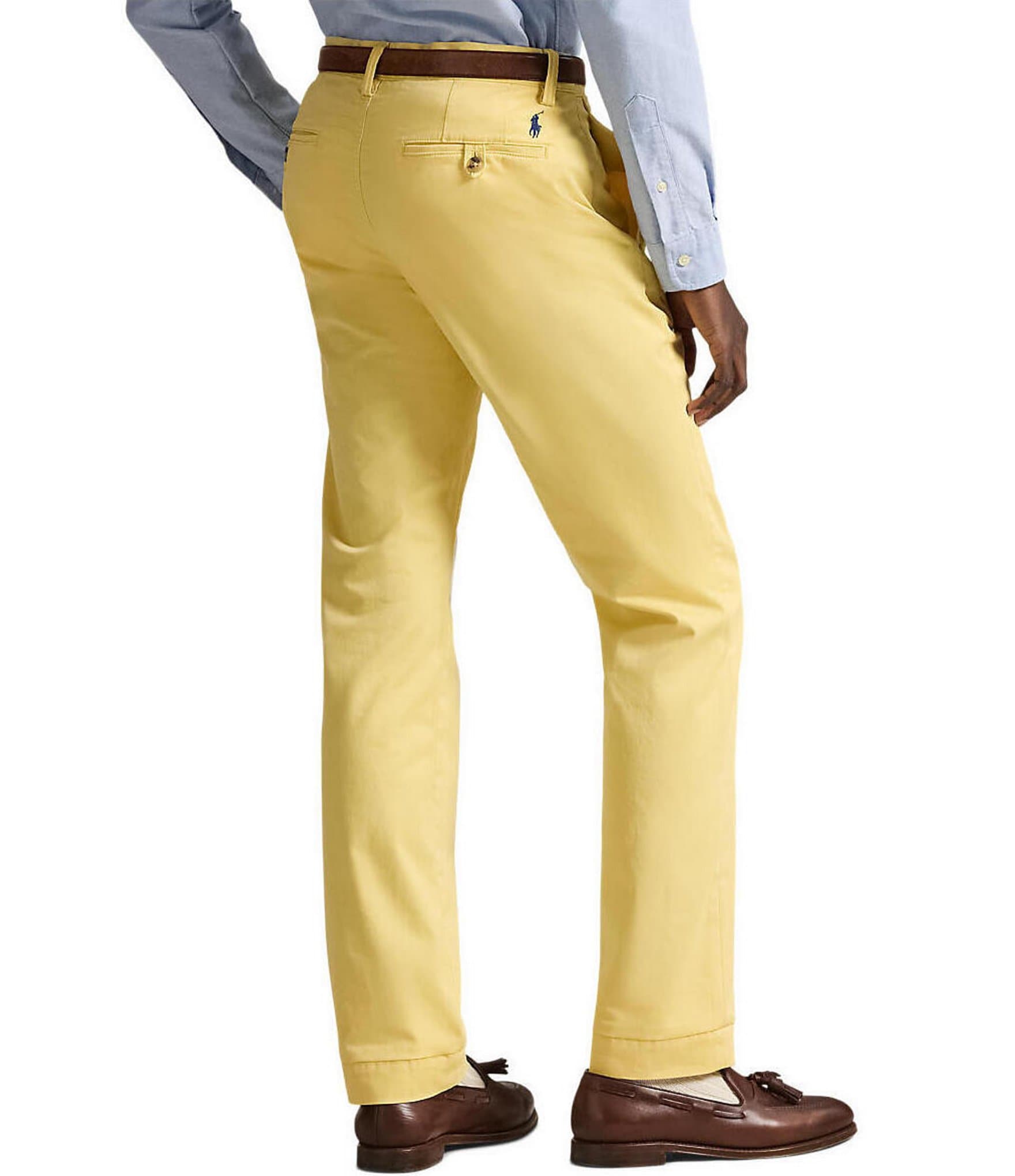 Polo Ralph Lauren Straight Fit Flat Front Stretch Twill Chino Pants