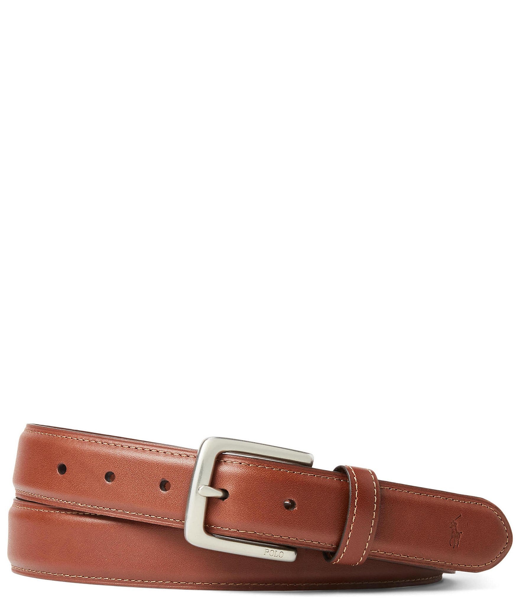 Polo Ralph Lauren Suffield Leather Dress Belt | Dillard's