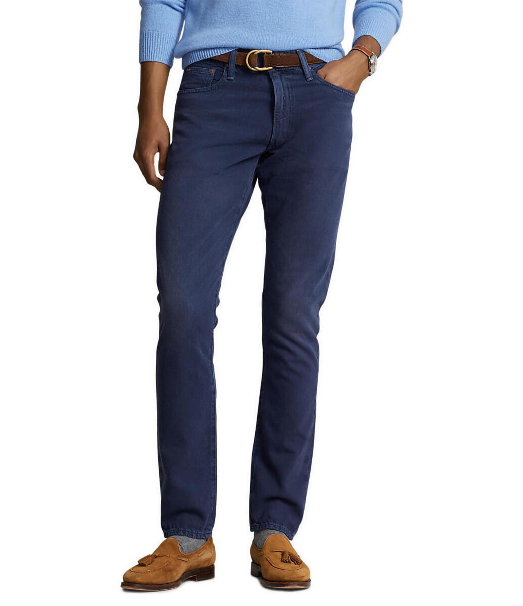 Polo Ralph Lauren Sullivan Slim Fit Garment-Dyed Jeans