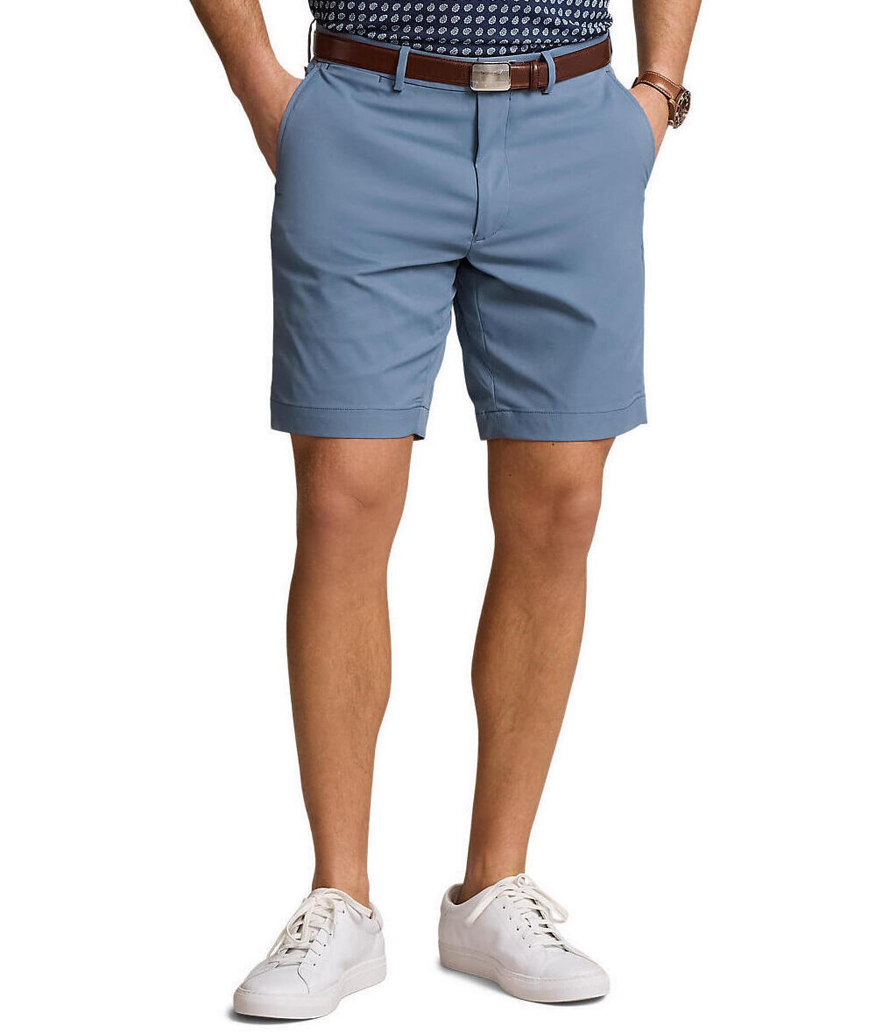 Polo Ralph Lauren Tailored Fit Performance Stretch 9#double; Inseam Twill Shorts