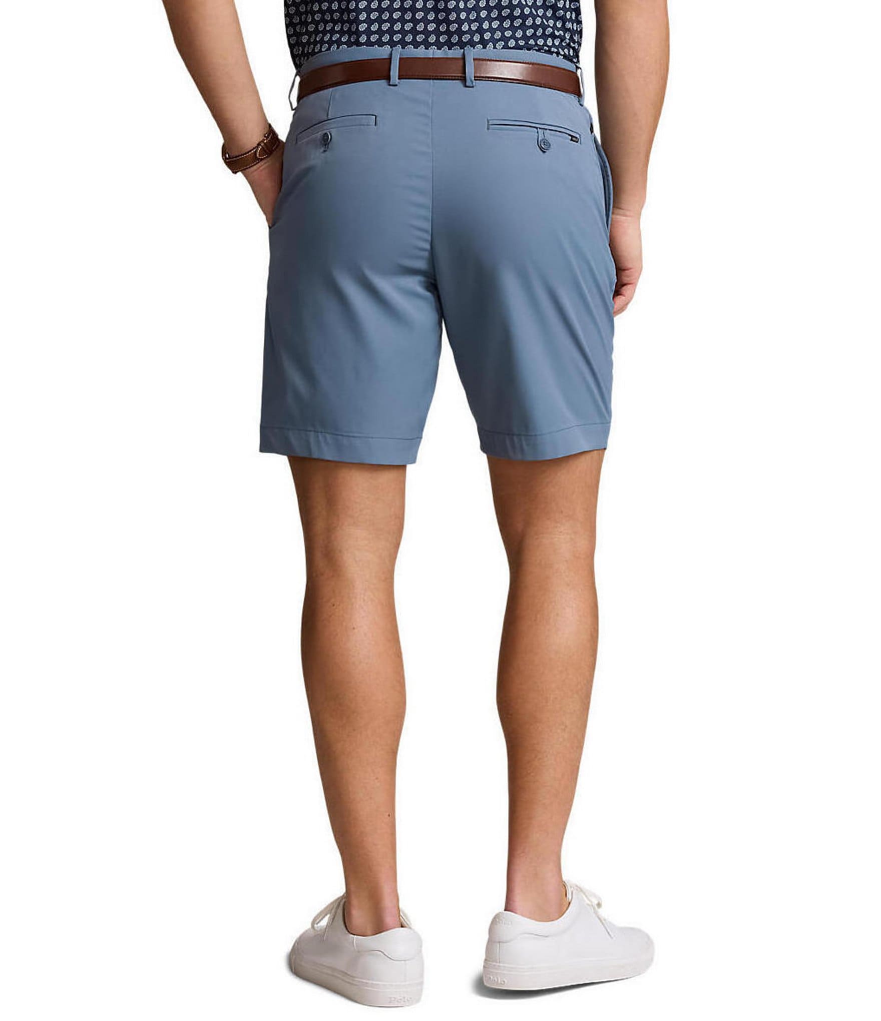 Polo Ralph Lauren Tailored Fit Performance Stretch 9#double; Inseam Twill Shorts