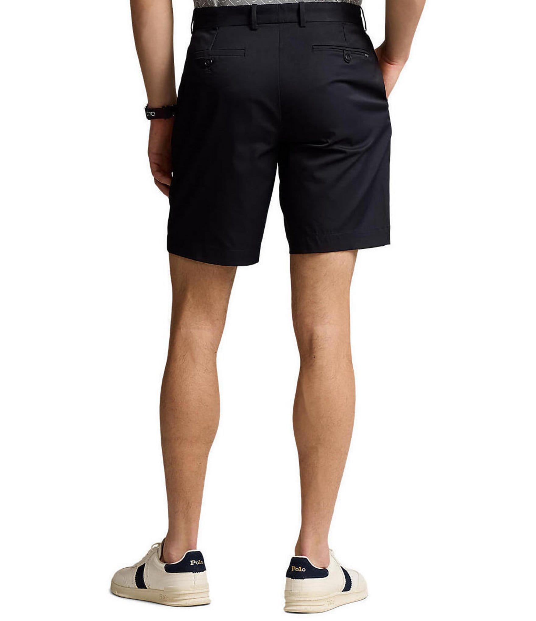 Polo Ralph Lauren Tailored Fit Performance Stretch 9#double; Inseam Twill Shorts