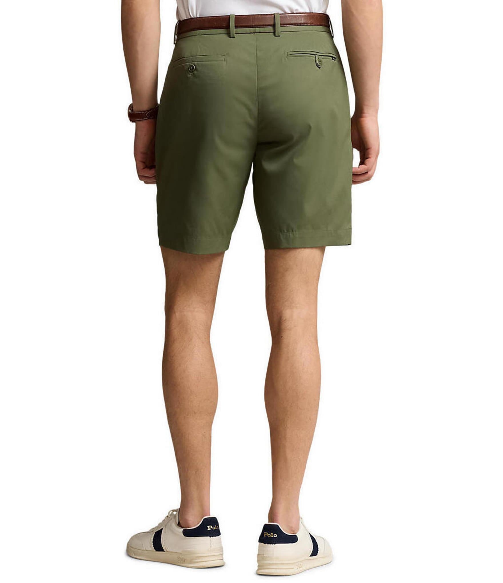 Polo Ralph Lauren Tailored Fit Performance Stretch 9#double; Inseam Twill Shorts