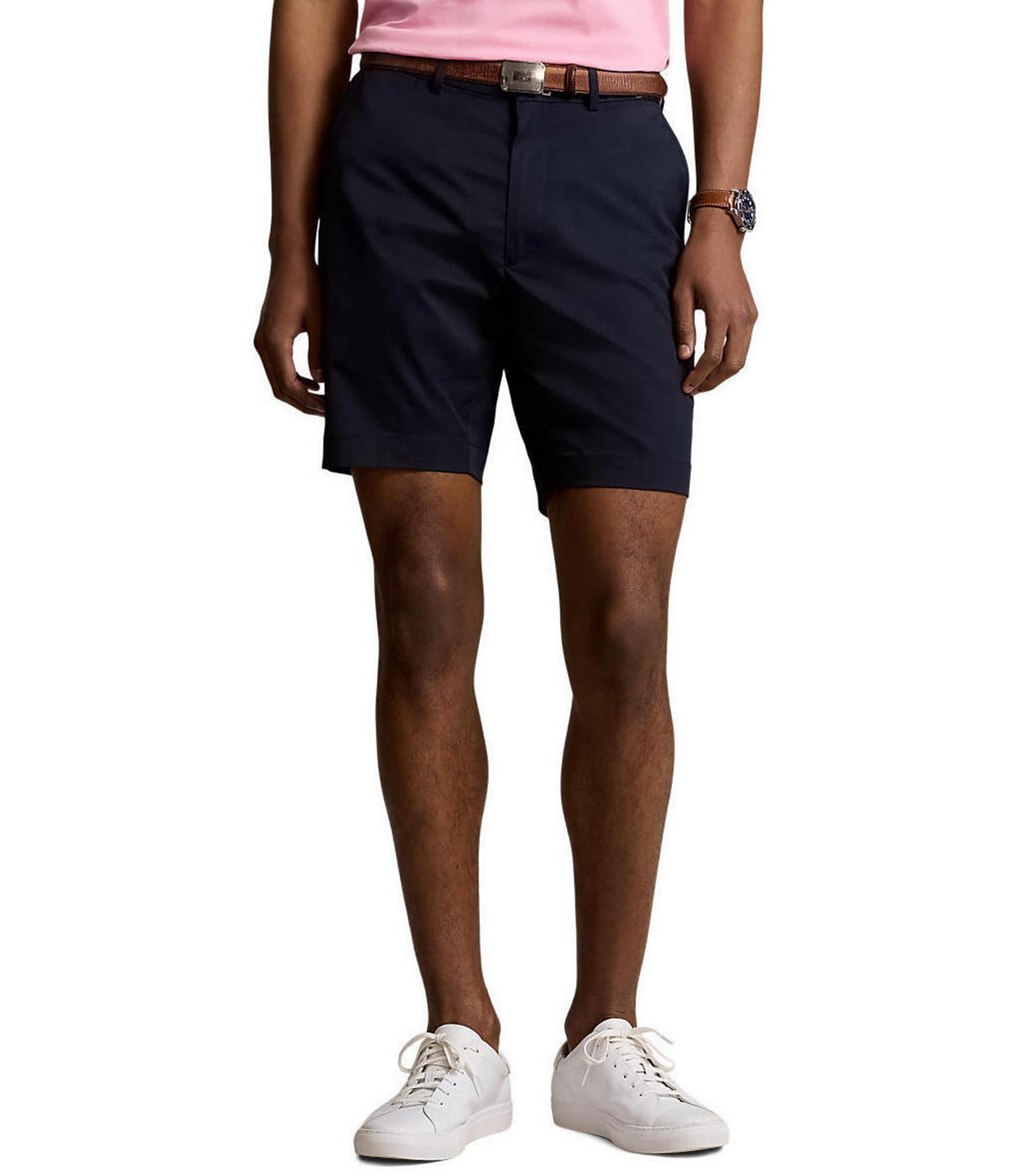 Polo Ralph Lauren Tailored Fit Performance Stretch 9#double; Inseam Twill Shorts