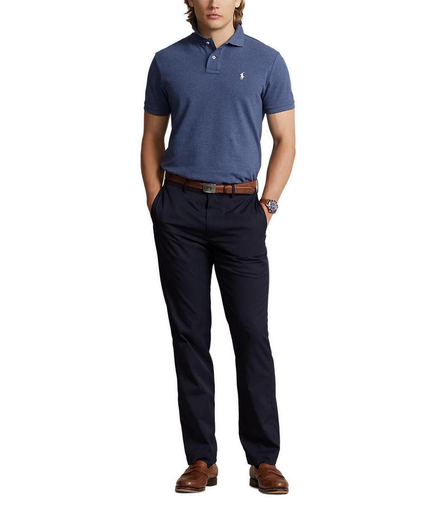 Polo Ralph Lauren Flat-Front Tailored Fit Performance Stretch Twill Pants