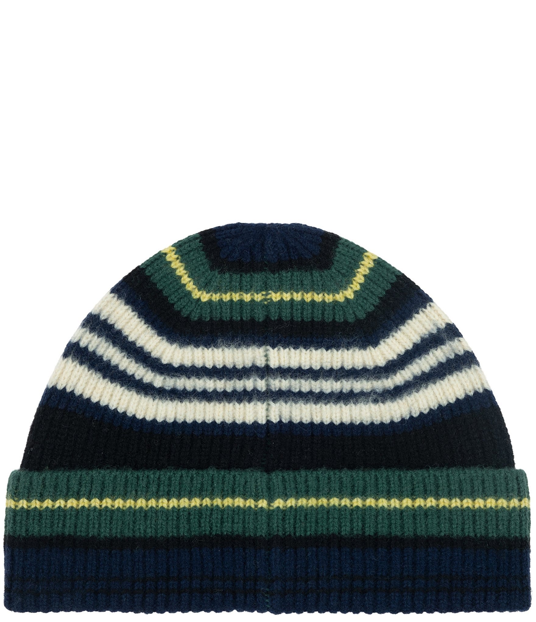 Polo Ralph Lauren Tartan Stripe Wool Beanie