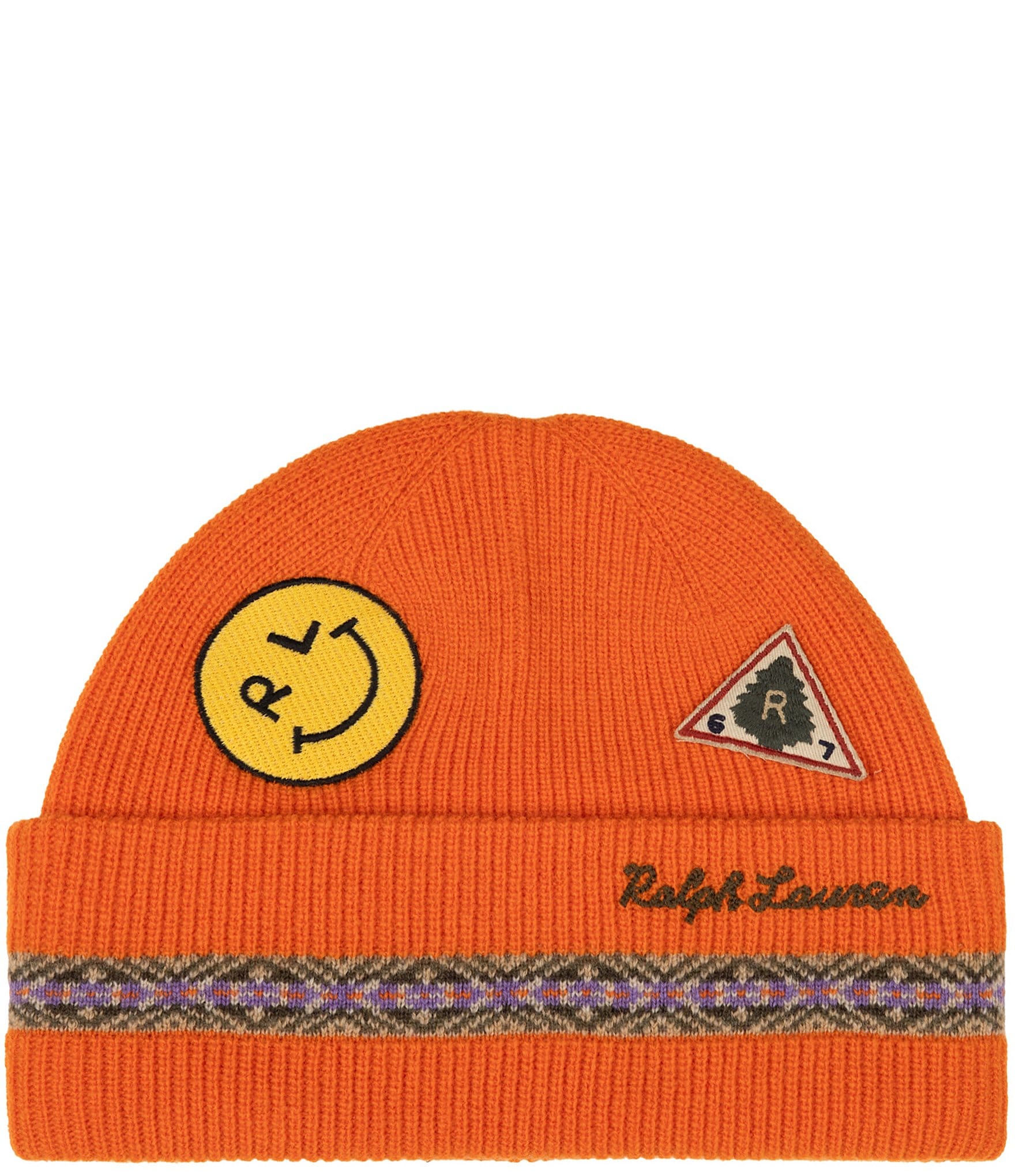 Polo Ralph Lauren Taslan Patch Wool-Rich Beanie