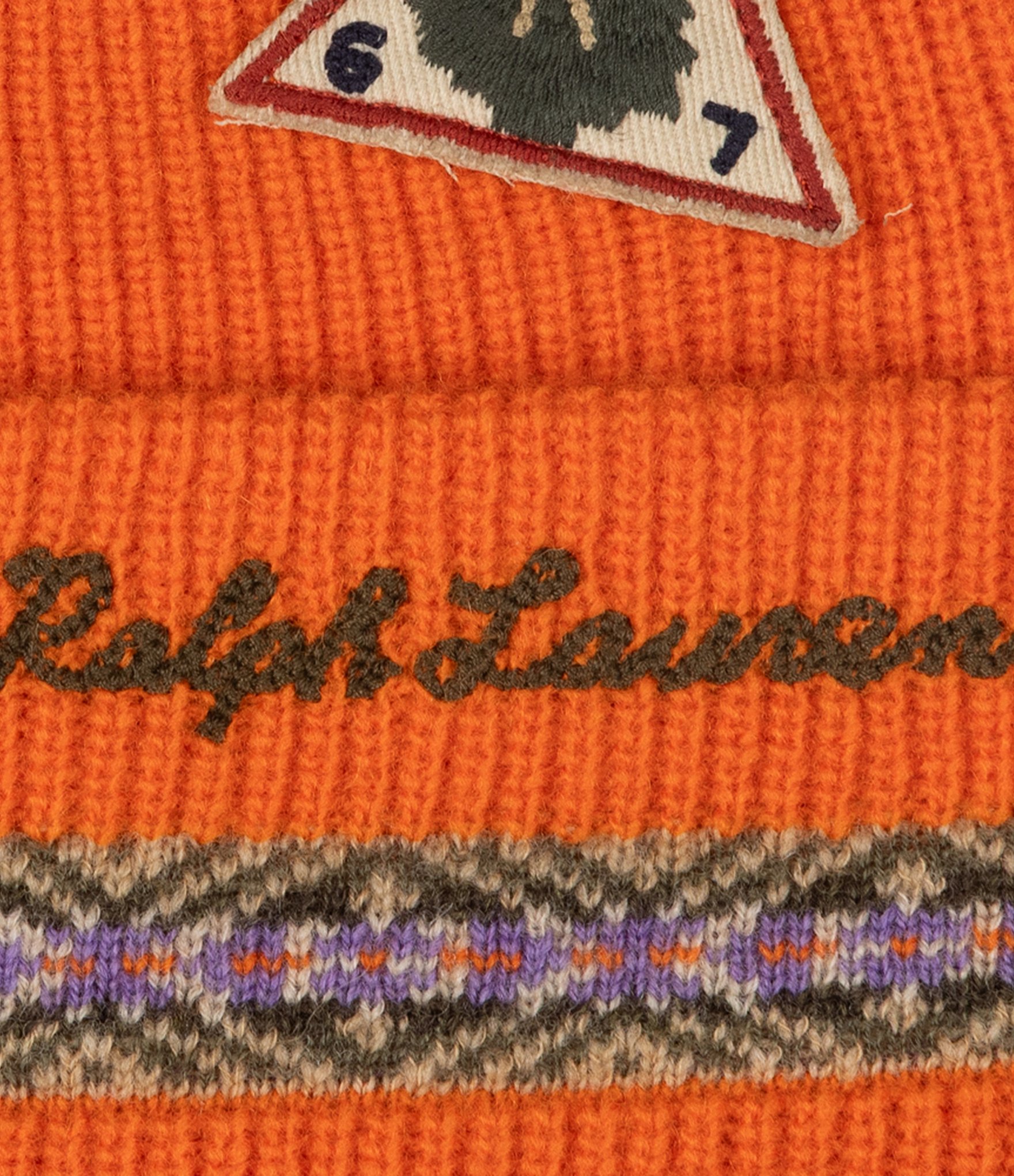 Polo Ralph Lauren Taslan Patch Wool-Rich Beanie