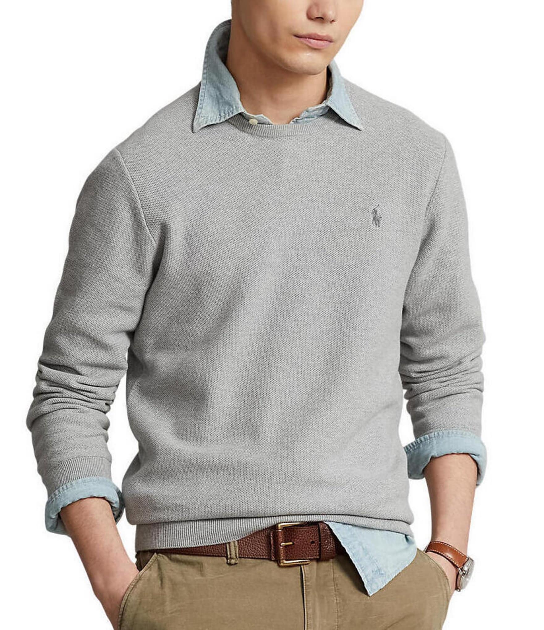 Polo Ralph Lauren Textured Sweater | Dillard's
