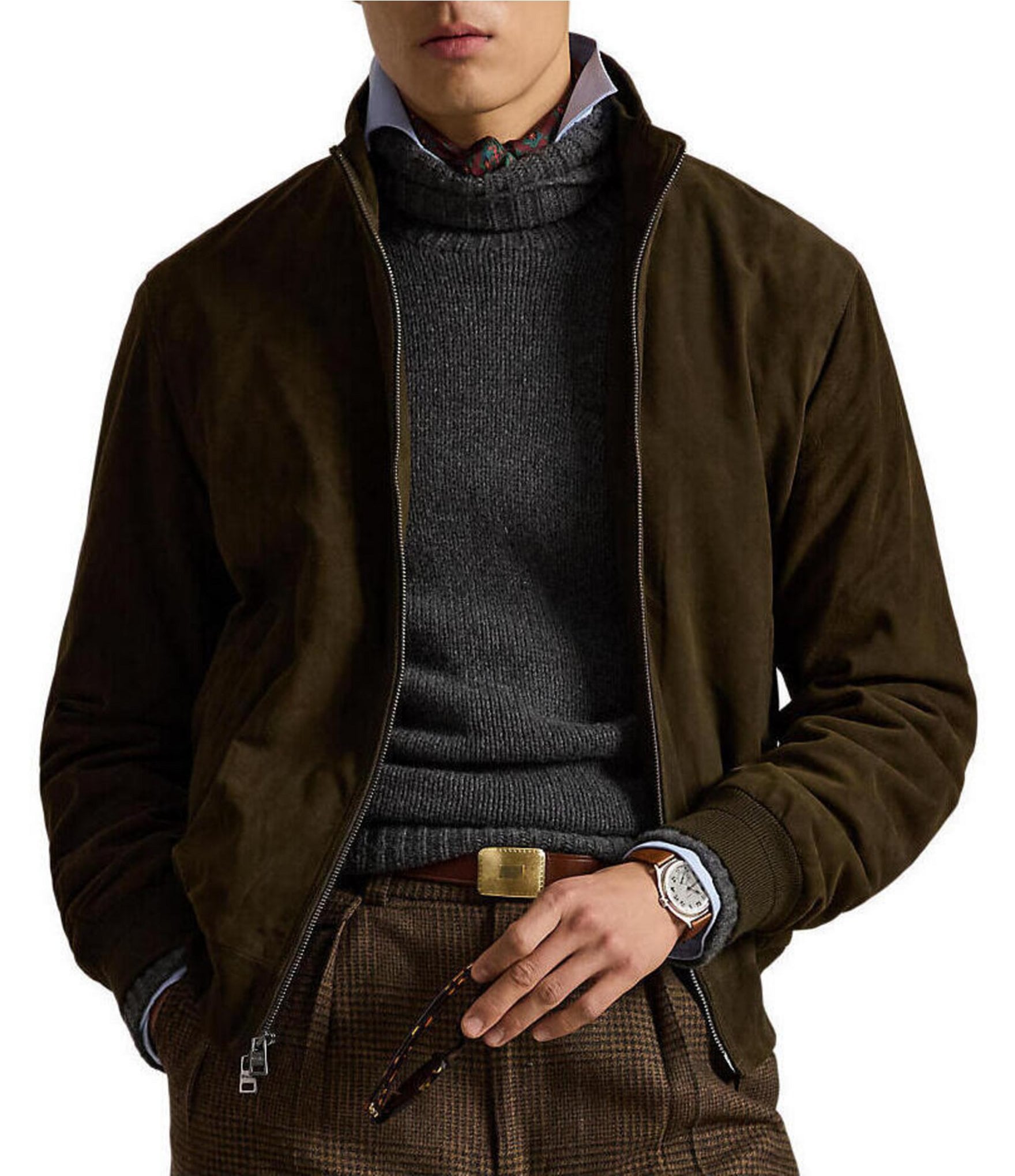 Polo Ralph Lauren The Charleton Suede Jacket