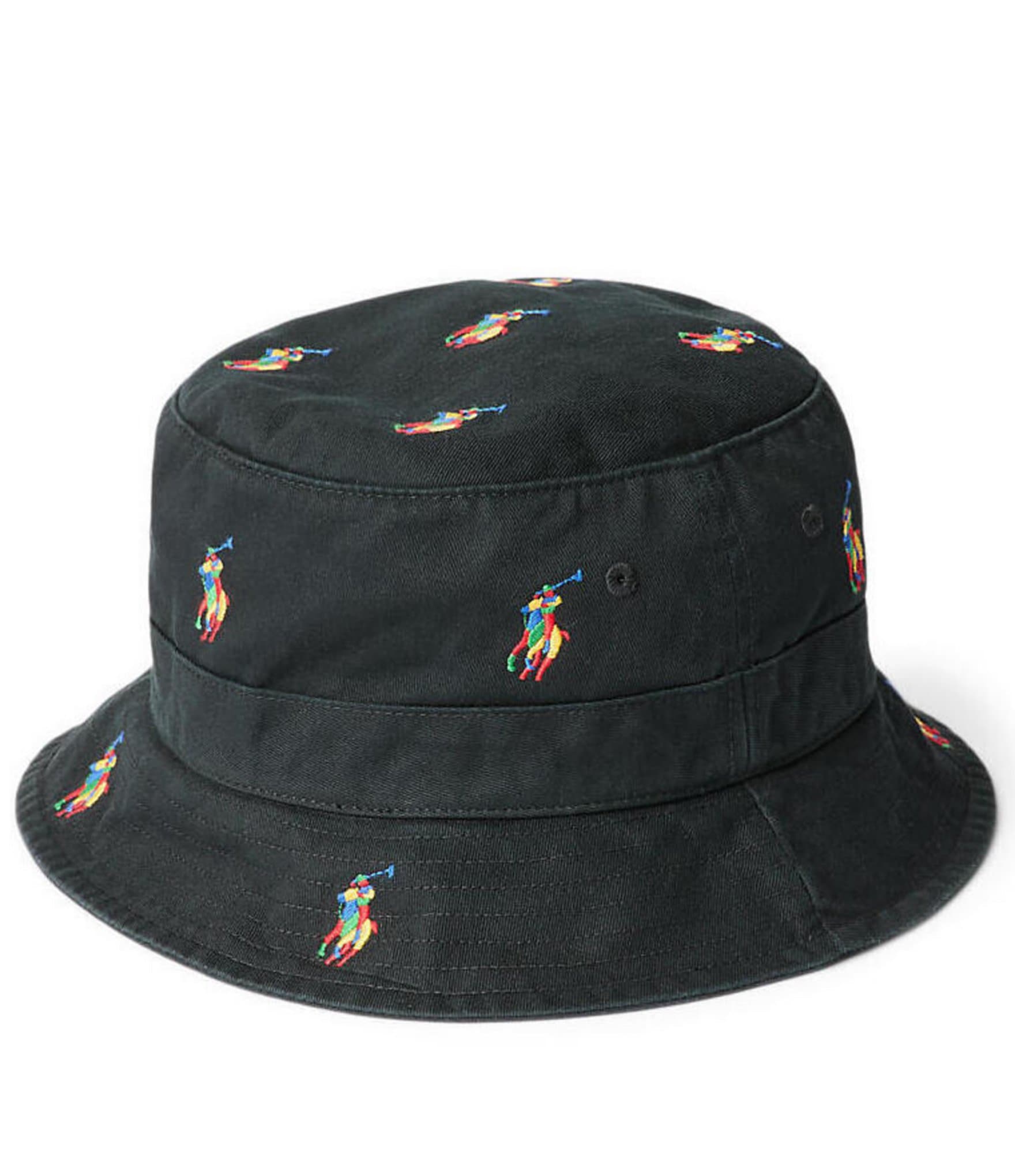 Polo Ralph Lauren Tricolor Pony Twill Bucket Hat | Dillard's